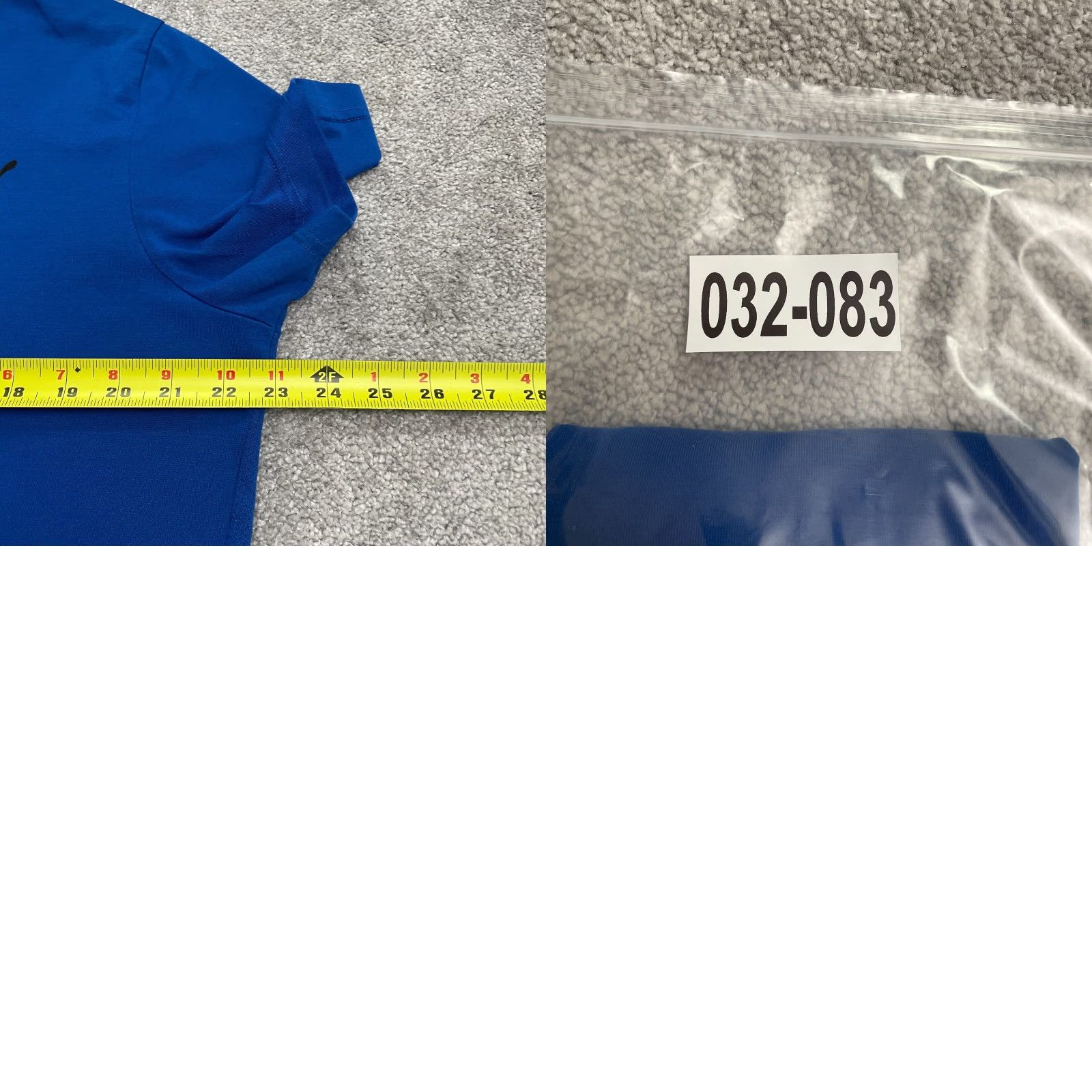 Puma Puma Dri-Fit Active T-Shirt Mens L Blue V-Neck Short Sleeve Athletic Tee Size US L / EU 52-54 / 3 - 8 Thumbnail