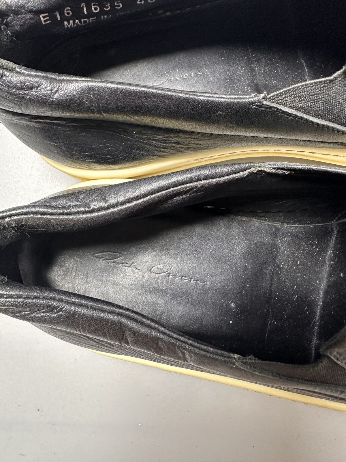 Rick Owens Boat slip on sneakers Size US 7 / EU 40 - 6 Thumbnail