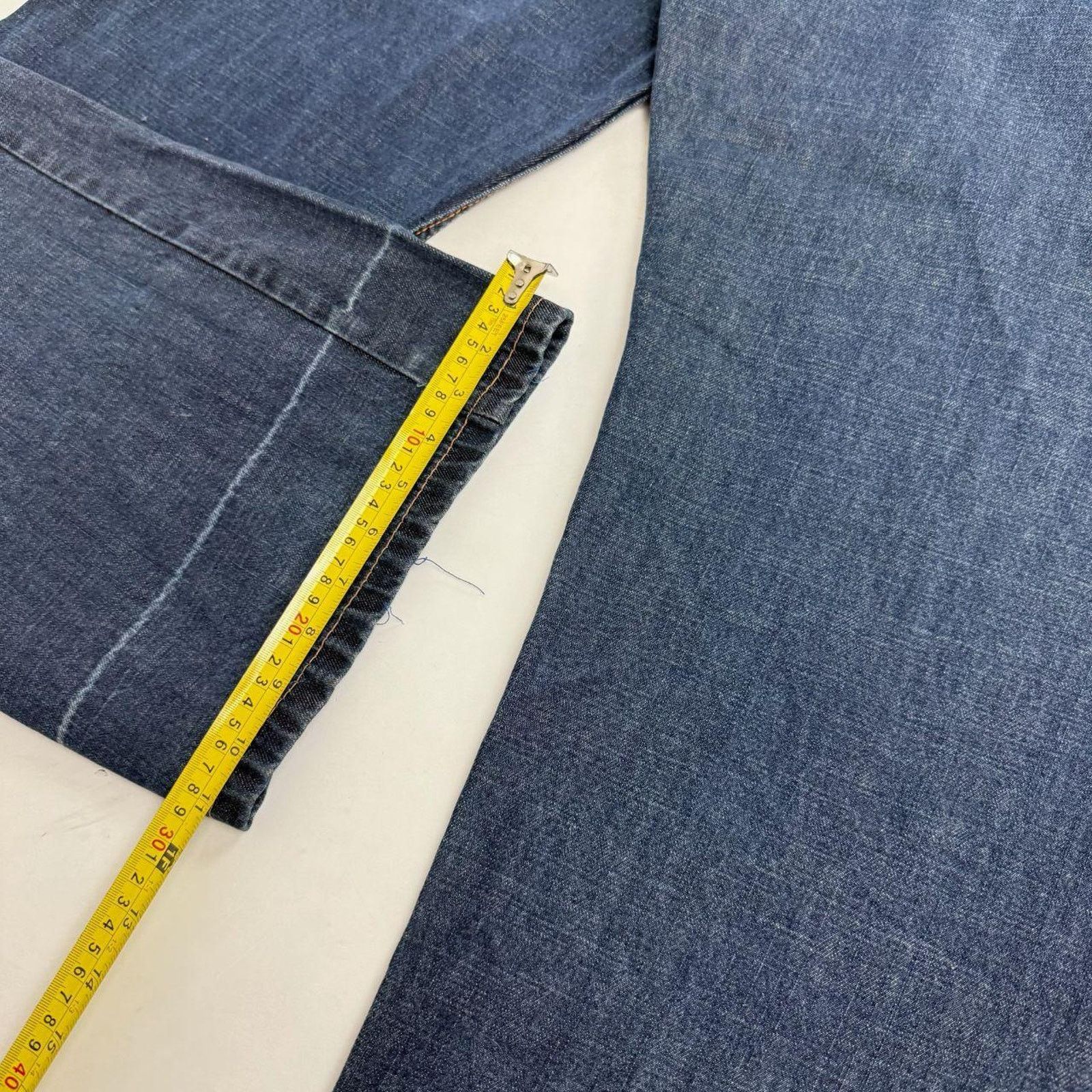 Japanese Brand × Le Grande Bleu (L.G.B.) × Vintage Vintage dark wash grunge archive baggy y2k embroidered jeans Size US 44 / EU 60 - 4 Thumbnail