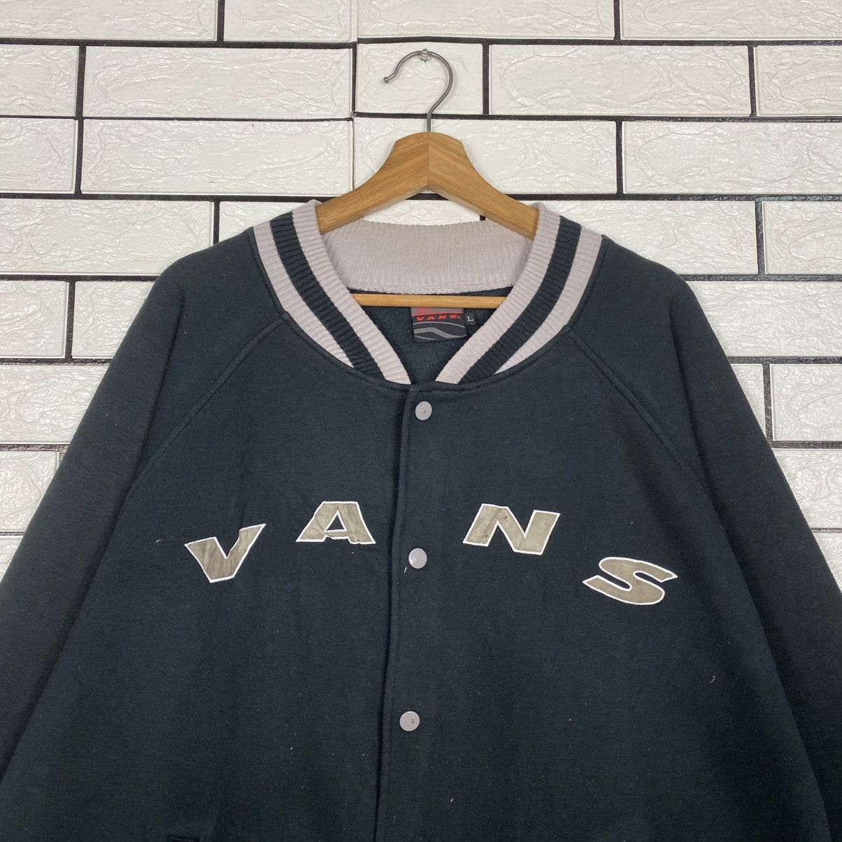 Japanese Brand 📌Vintage Bomber Jacket Vans Snap Button Size US L / EU 52-54 / 3 - 4 Thumbnail