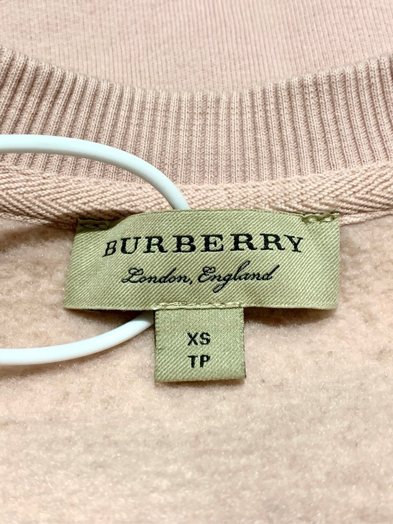 Burberry Burberry Pink Fleece Lined Long Sleeve Sweatshirt K26WX Size XS / US 0-2 / IT 36-38 - 5 Thumbnail