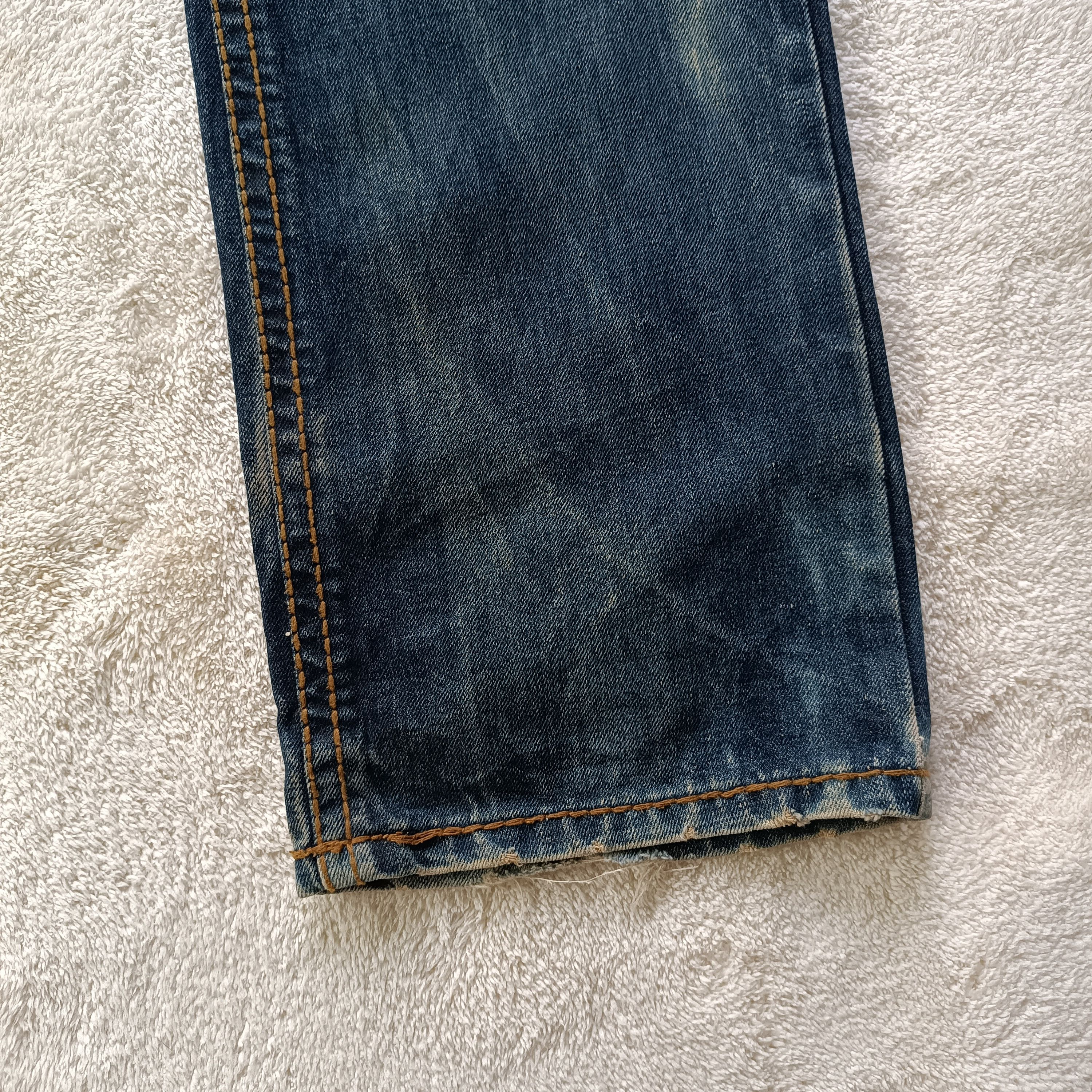 Japanese Brand × Vintage 🔥Vintage🔥 Japanese Brand DPSR Distressed Denim Jeans Size US 34 / EU 50 - 7 Thumbnail