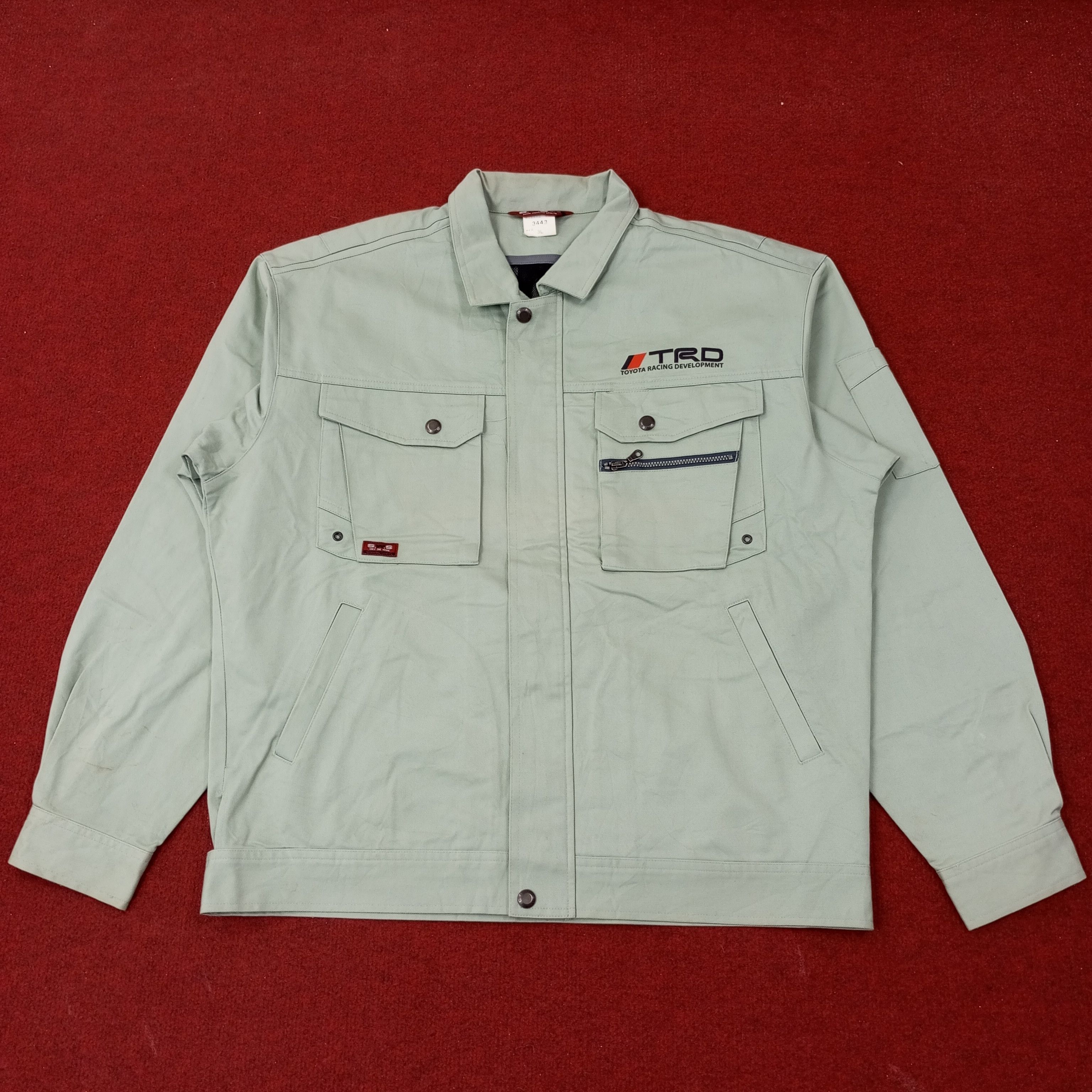 Vintage TRD Toyota Racing Motorsports Custom Jacket c240n4 Size US XL / EU 56 / 4 - 3 Thumbnail
