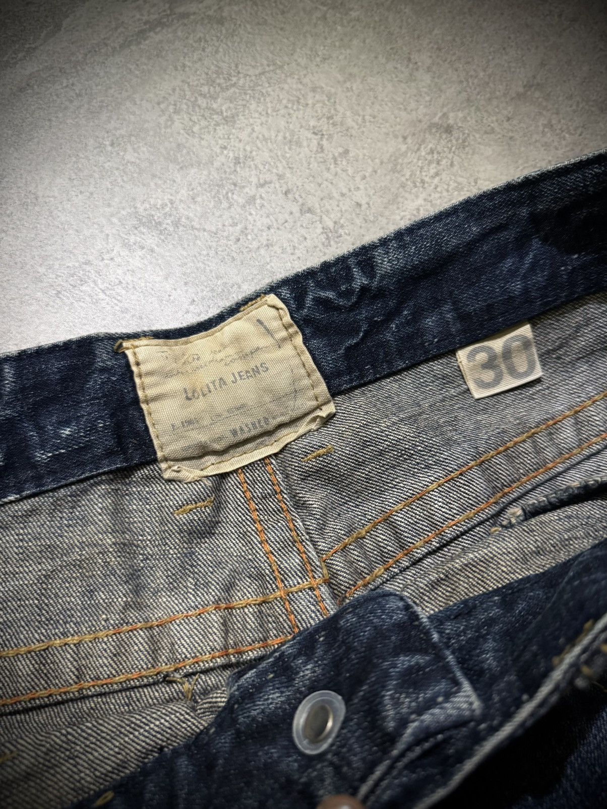 Japanese Brand LOLITA JEANS IFSIXWASNINE DISTRESSED BOOTCUT JEANS Size US 32 / EU 48 - 9 Thumbnail