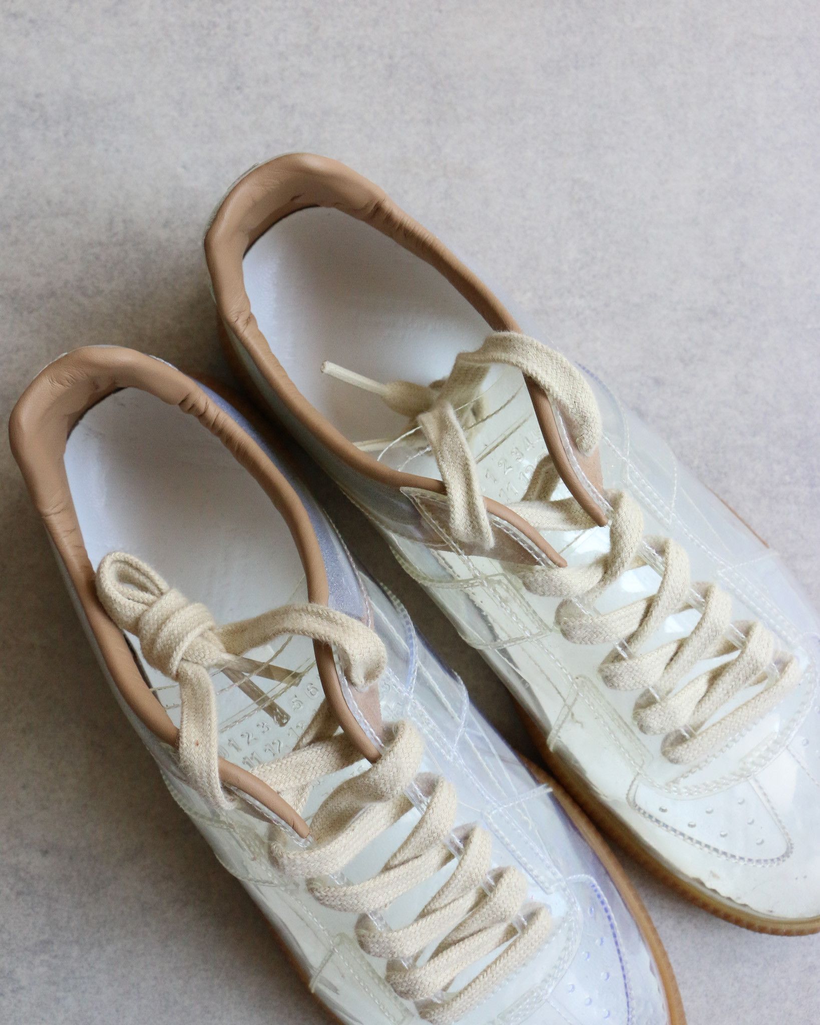 Maison Margiela Maison Margiela Replica Translucent GAT Sneaker Translucent Size US 5.5 / EU 38 - 5 Thumbnail