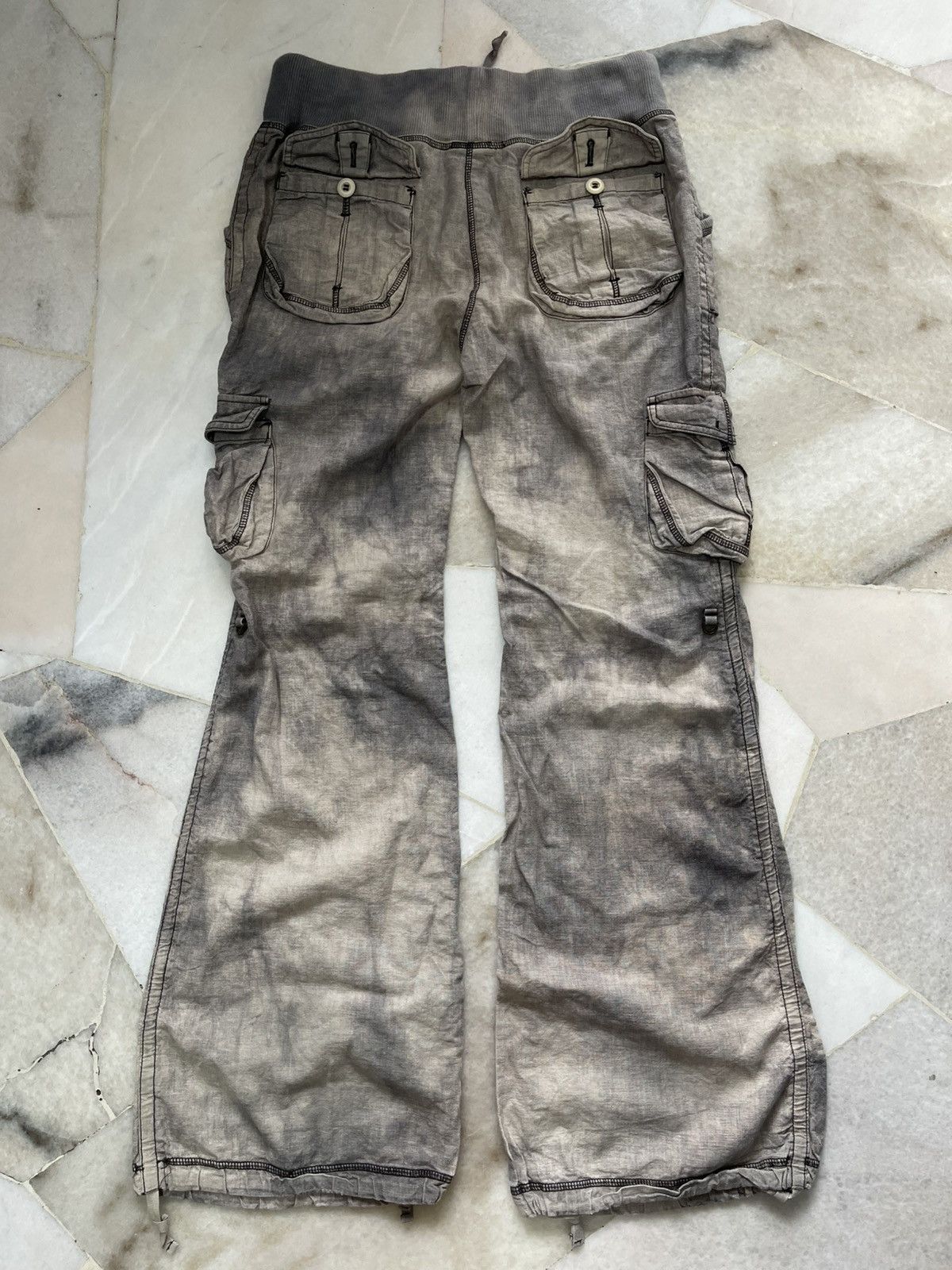 GOA Goa 3D Pocket Flare Cargo Pants Size US 32 / EU 48 - 13 Thumbnail