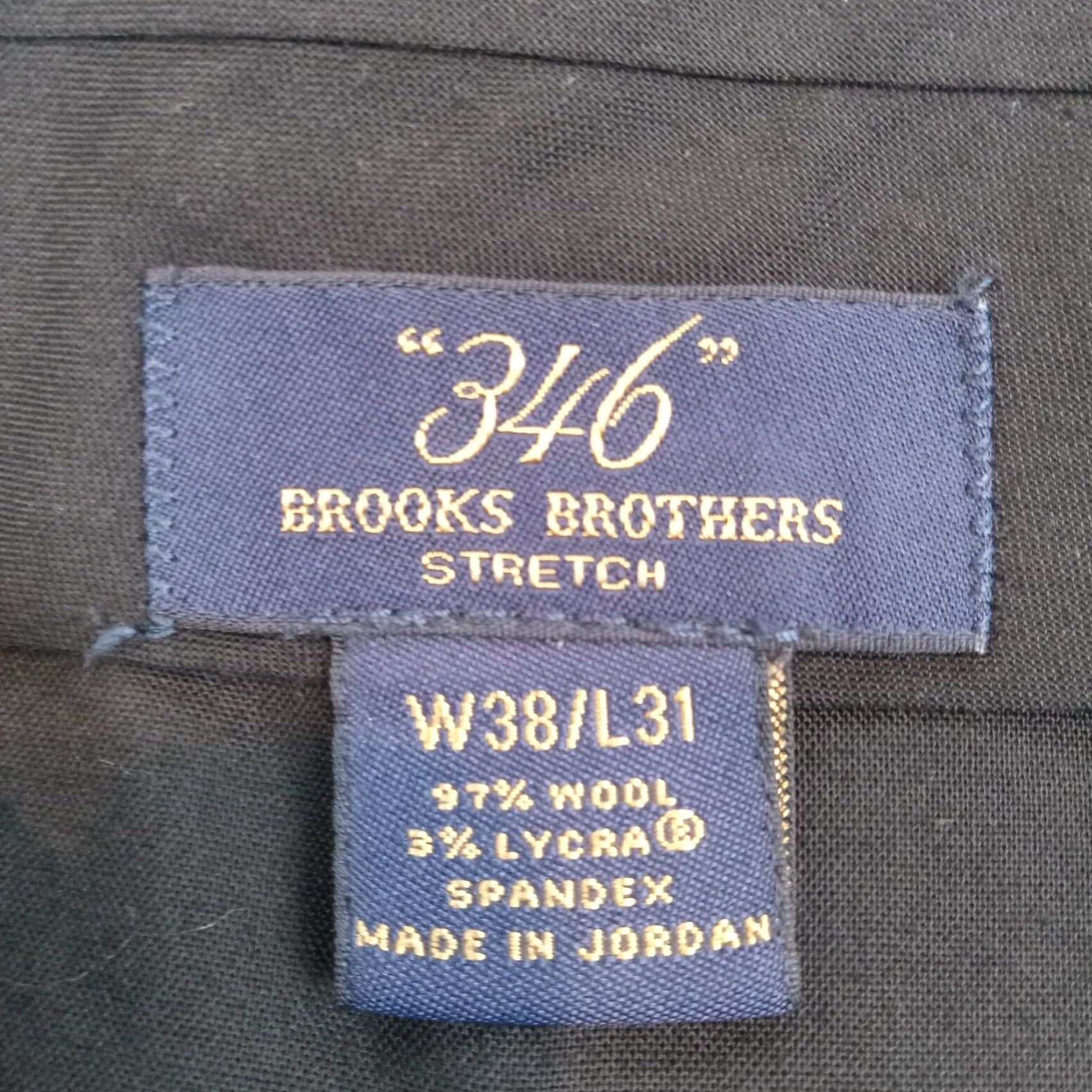Brooks Brothers Brooks Brothers Mens Pants Gray Wool Straight 38x31 Extra Large Size US 36 / EU 52 - 7 Thumbnail