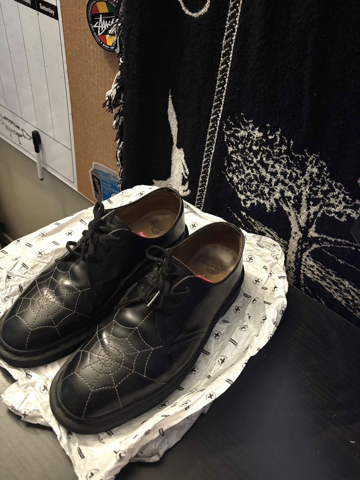 Dr. Martens × Supreme Supreme Dr. Marten 1461 Leather Spider