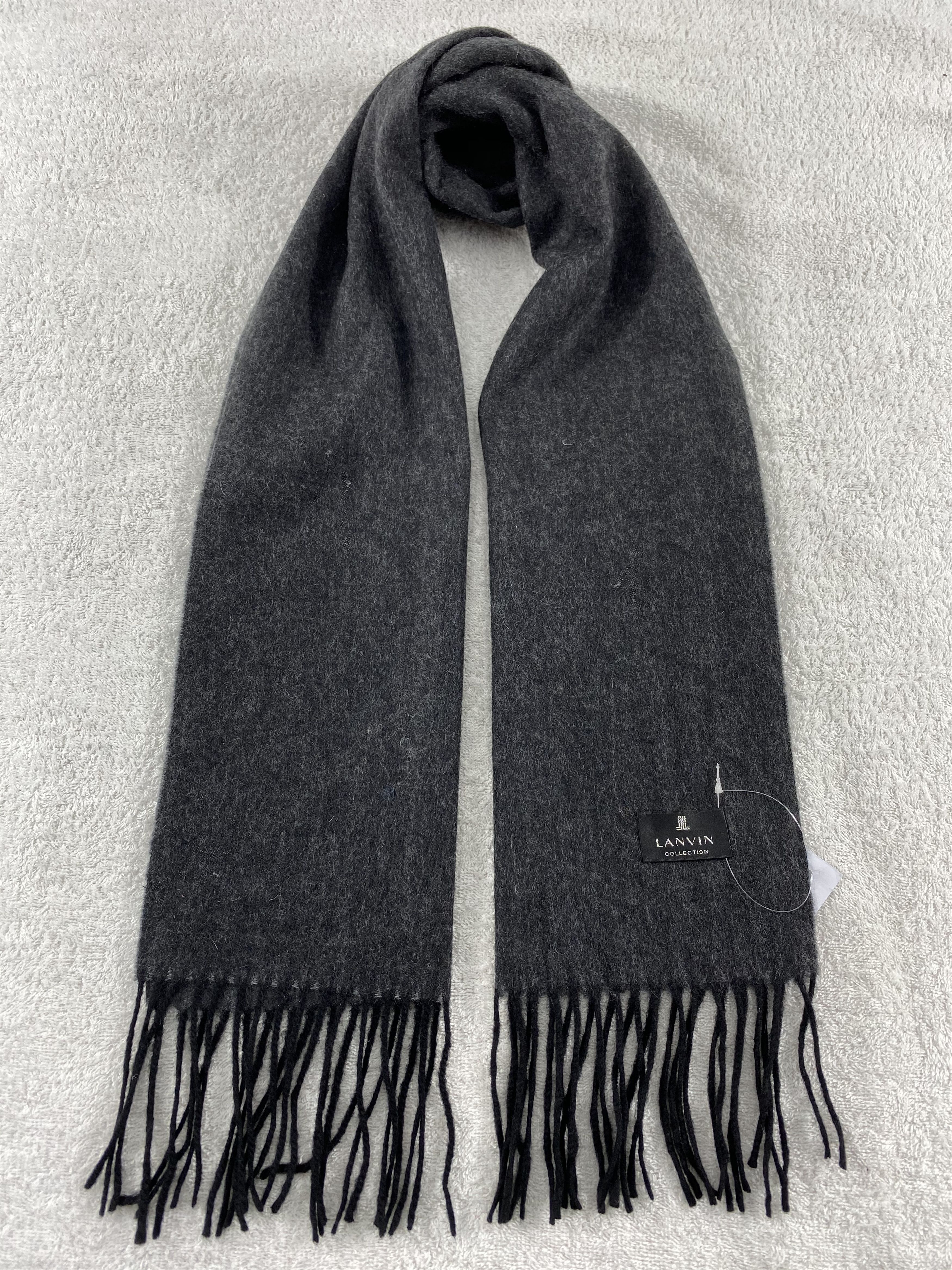 Lanvin × Vintage Lanvin Scarf / Muffler / Neckwear - WW1642 Size ONE SIZE - 1 Thumbnail