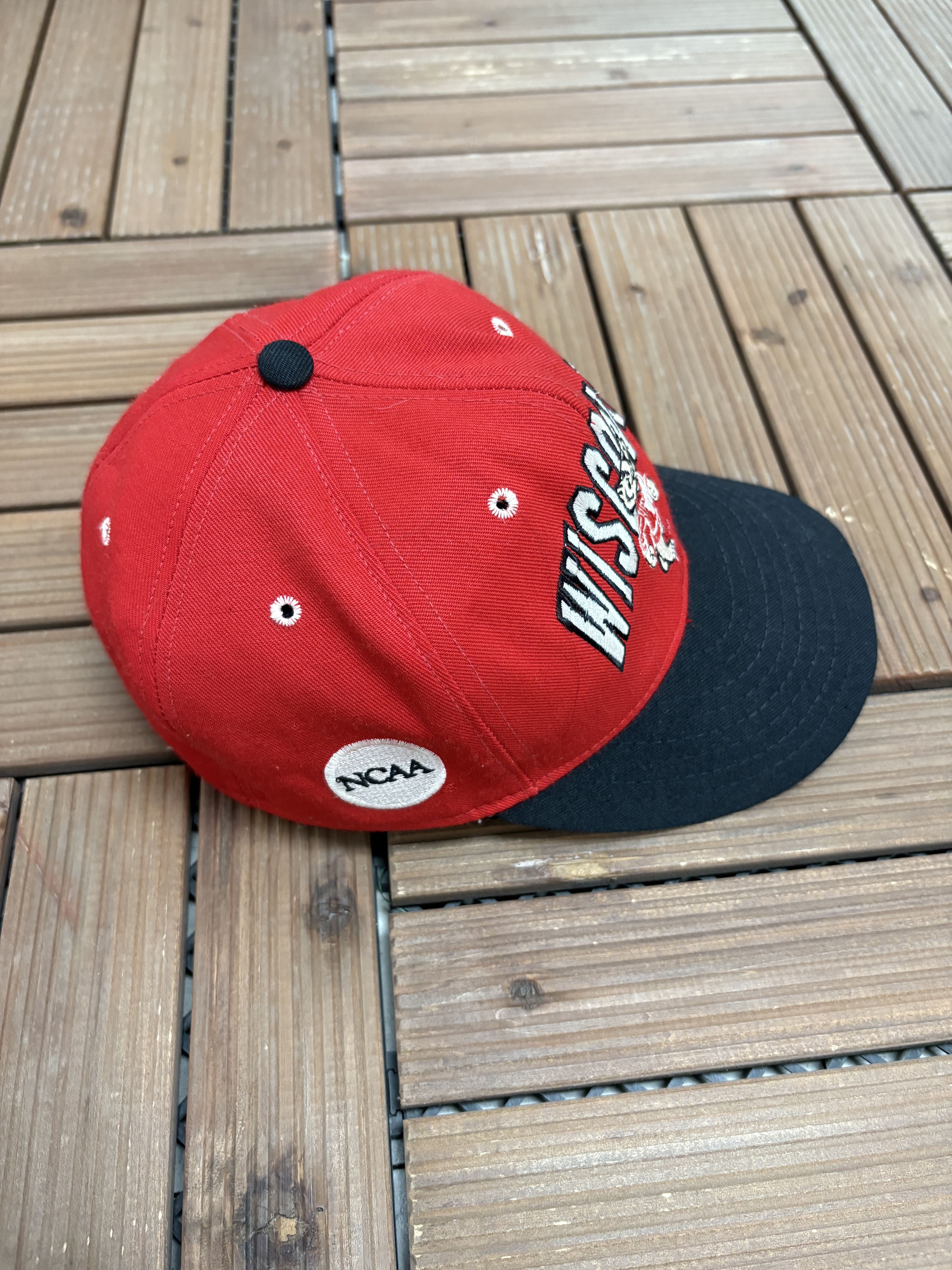 Vintage Wisconsin Badgers Embroidered Vintage Hat Cap Size ONE SIZE - 4 Thumbnail