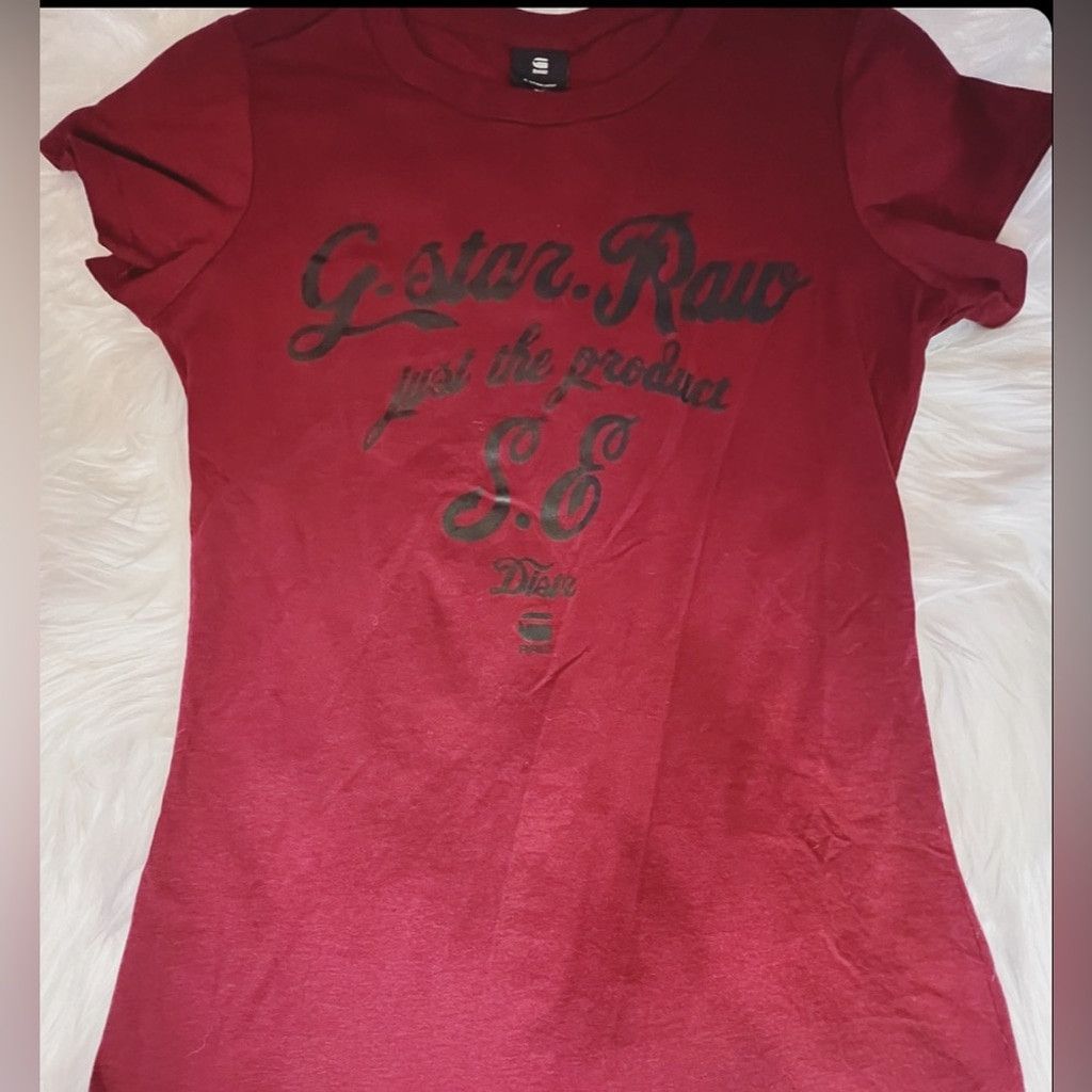 G-Star G-STAR RAW FITTED FINE LINE GRAPHIC SLIM T-SHIRT XS Size XS / US 0-2 / IT 36-38 - 1 Thumbnail