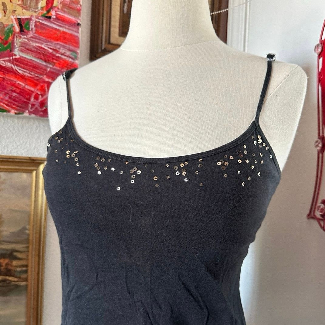 Other self esteem black sequin tank top Size S / US 4 / IT 40 - 2 Thumbnail