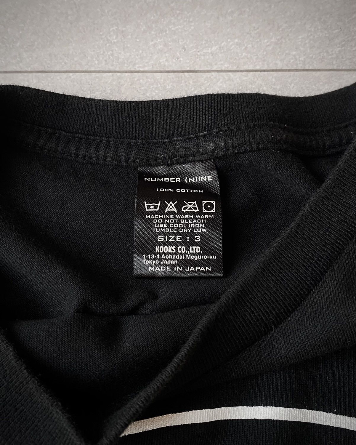 Number (N)ine Number (N)ine Crest Tee Size US L / EU 52-54 / 3 - 5 Thumbnail