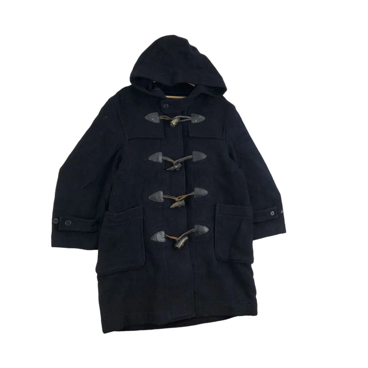 O'Neill Vtg ONEILL AUSTRALIA SURFING Tartan Duffle Coat Heavy Jacket Size US M / EU 48-50 / 2 - 6 Thumbnail