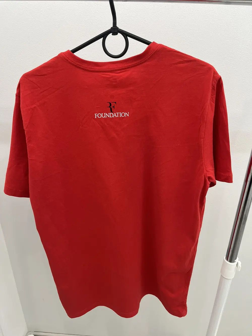 Nike Nike Roger Federer Red Cotton T-shirt Tee Size US L / EU 52-54 / 3 - 2 Thumbnail