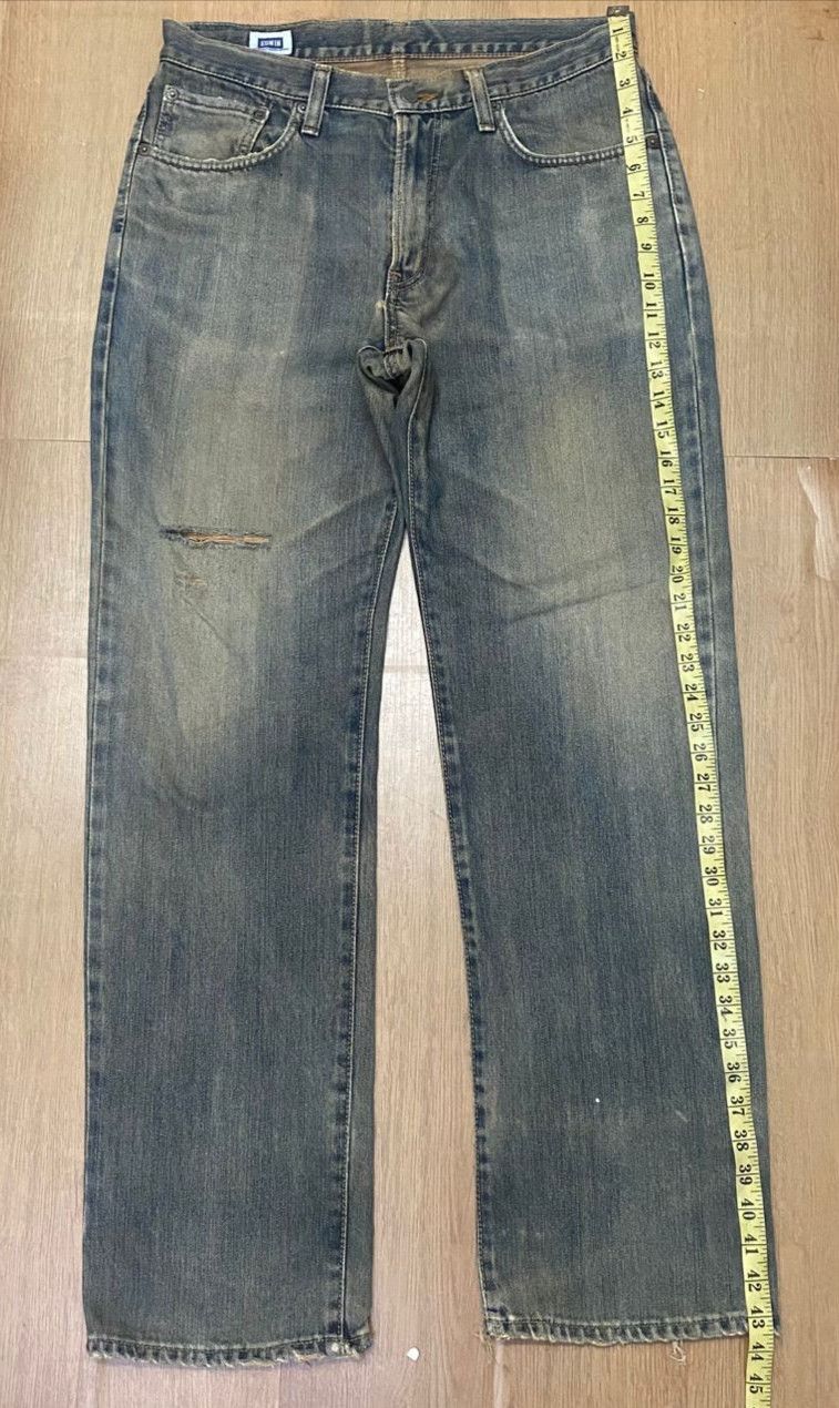 Edwin Vintage Edwin 404 Distressed Denim Size US 33 - 3 Thumbnail