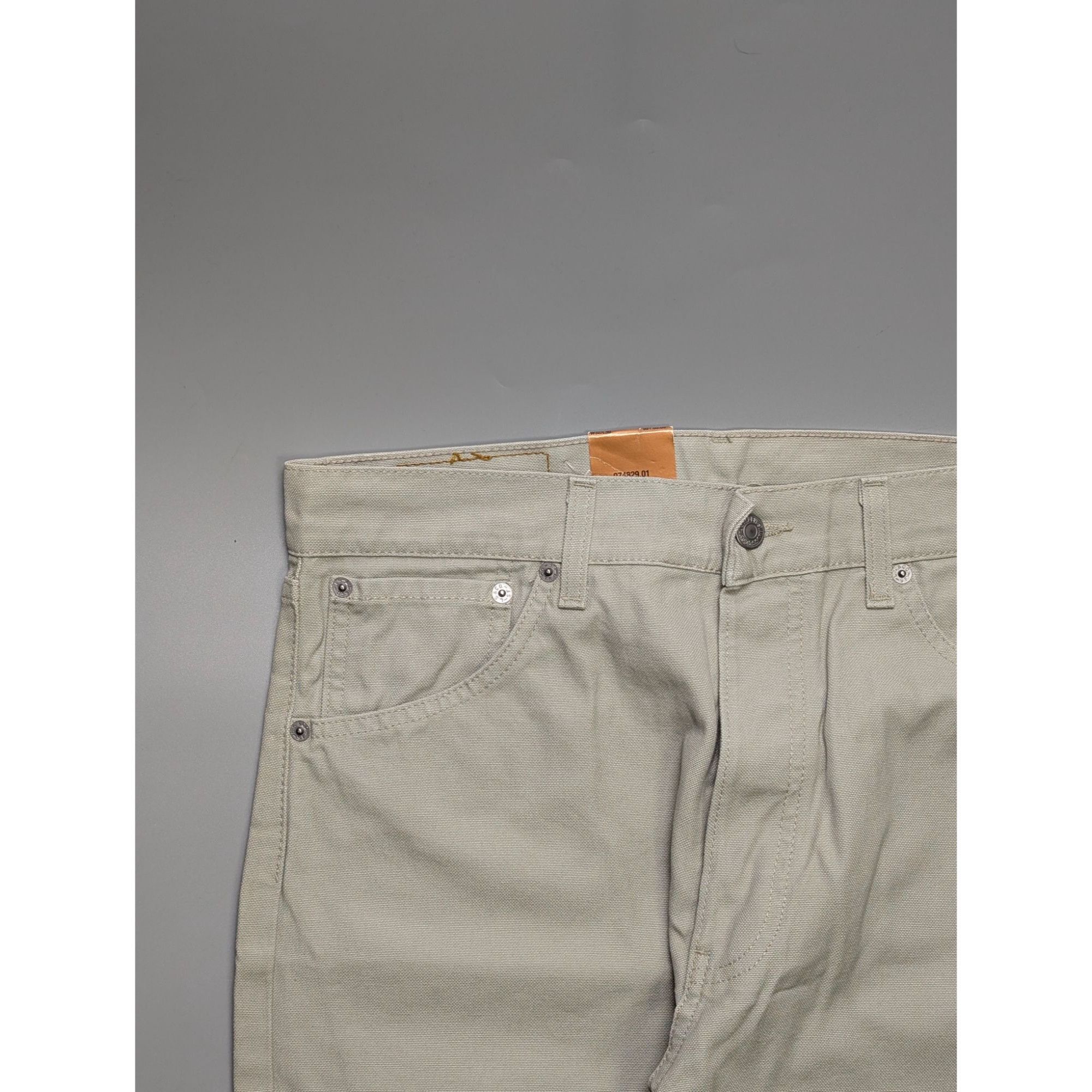 Levi's Vintage Clothing Levi's 551 Vintage Beige Denim Jeans Pants (Y1080) Size US 32 / EU 48 - 3 Thumbnail