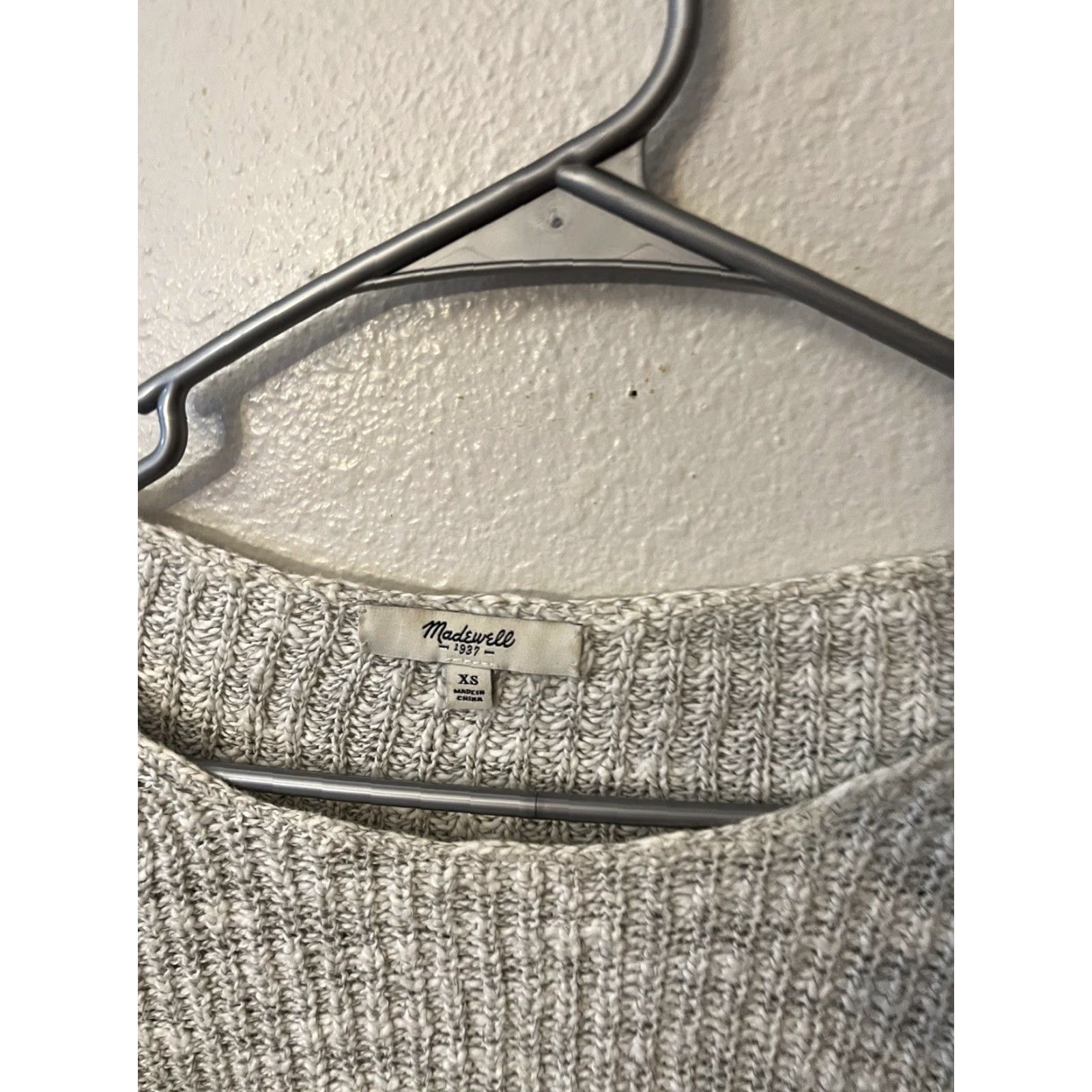 Madewell Madewell Sweater Womens Sz XS Leftbank Pullover Gray Size XS / US 0-2 / IT 36-38 - 2 Thumbnail