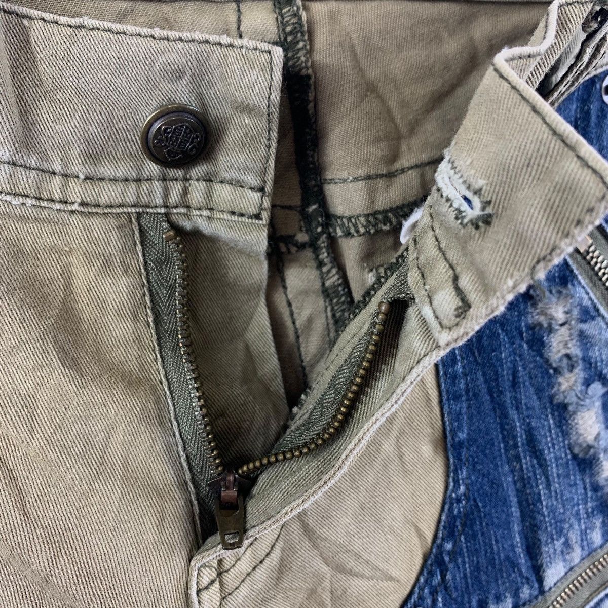 If Six Was Nine × Japanese Brand SLOW HAND JAM Hybrid cargo pants Size US 30 / EU 46 - 14 Thumbnail