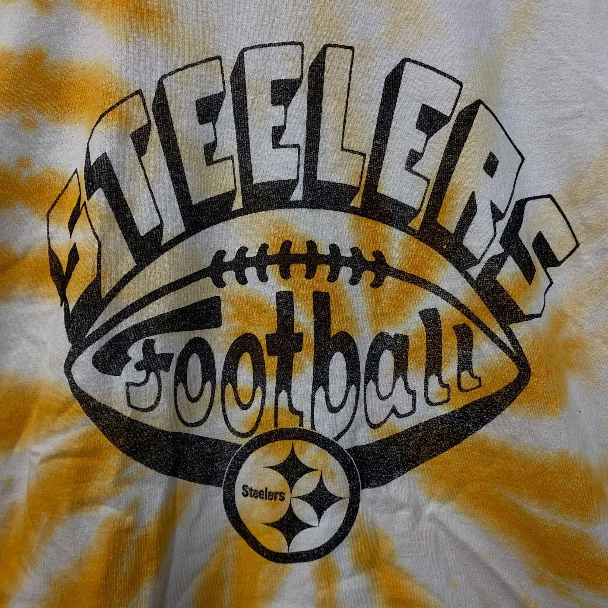Junk Food Junk Food Pittsburgh Steelers Football Tie Dye T-Shirt 2XL Size US XXL / EU 58 / 5 - 2 Thumbnail