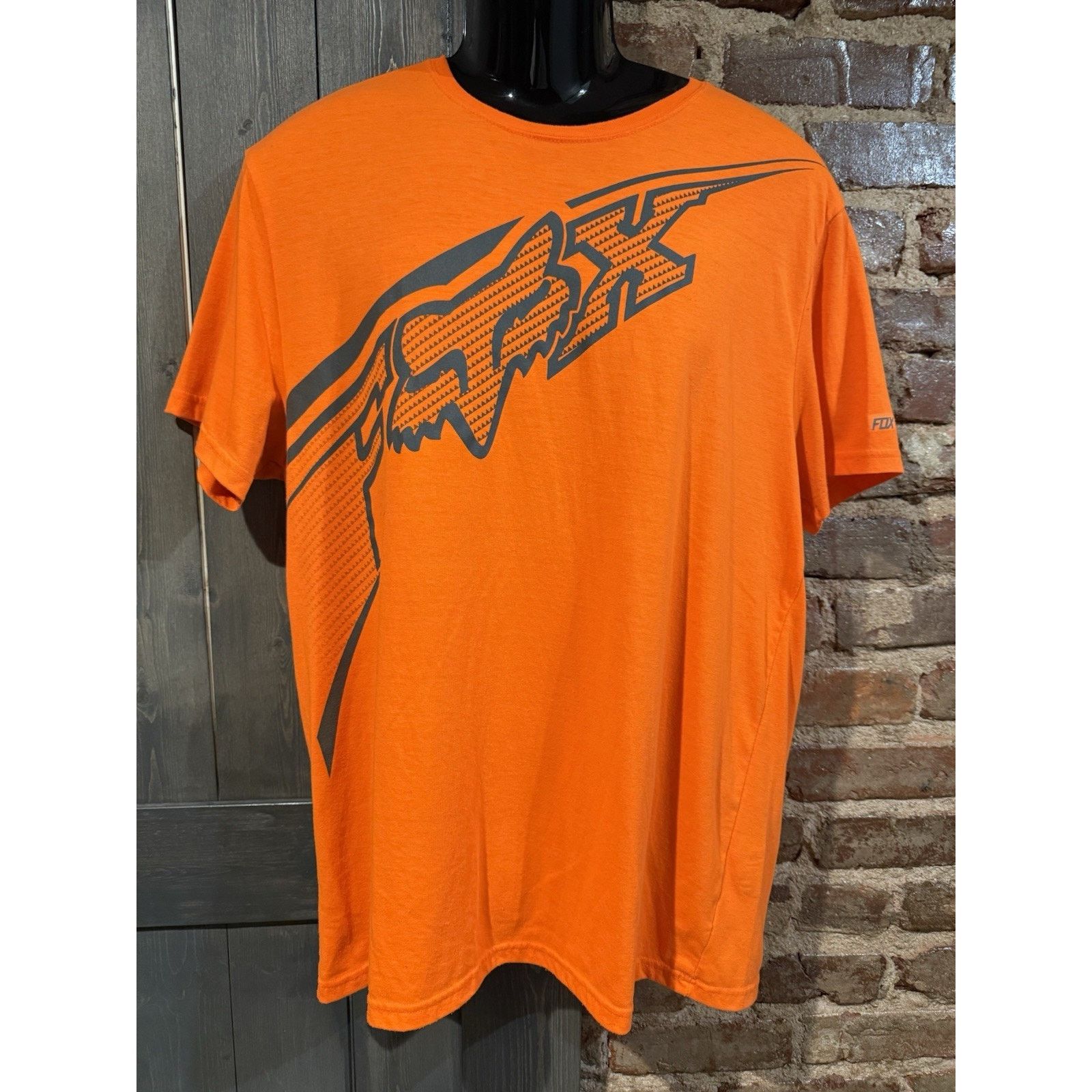 Fox Racing Fox Racing Logo Short Sleeve Graphic Tech Tee Mens XL Y2K Size US XL / EU 56 / 4 - 2 Thumbnail
