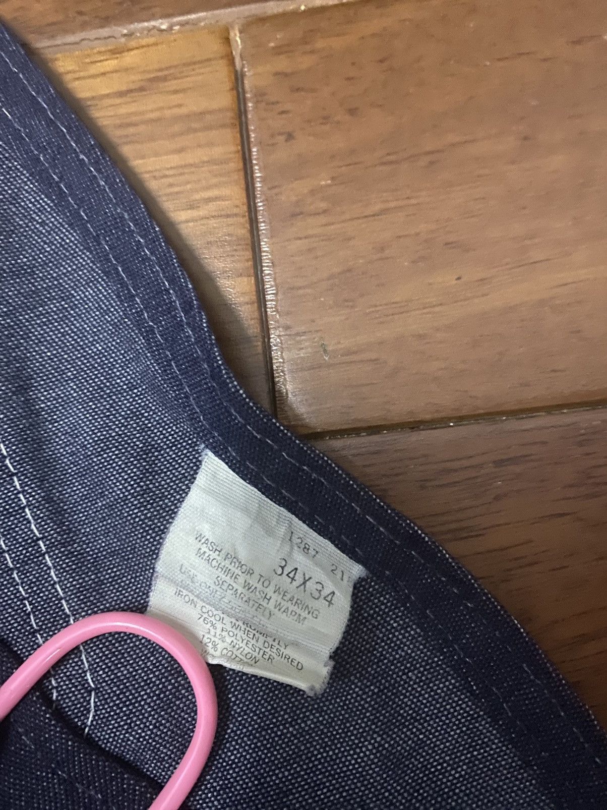 Denime ToughSkin Union made There are paint marks Size US 34 / EU 50 - 7 Thumbnail