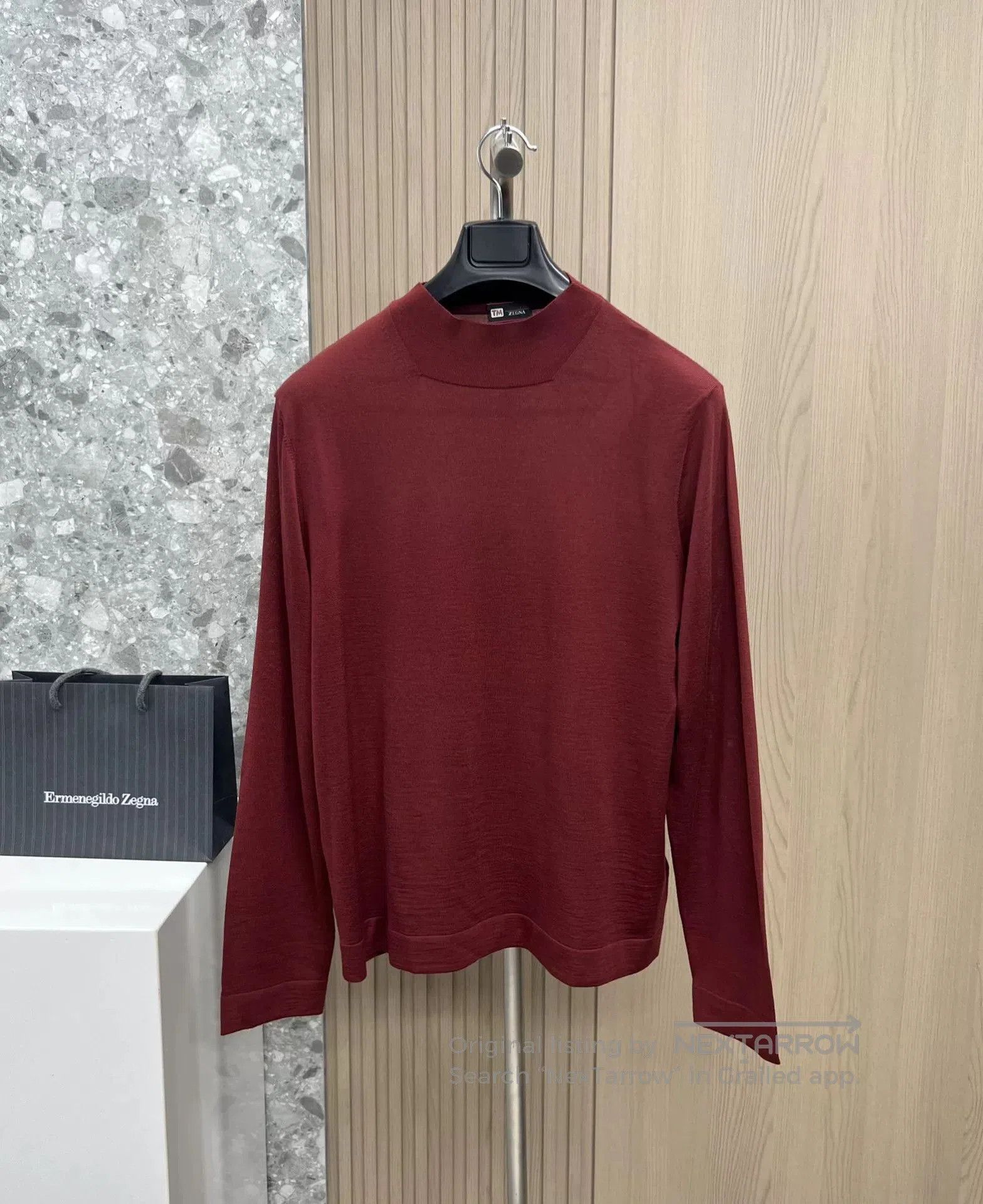 Ermenegildo Zegna Zegna 2023 AW High-Performance Wool Sweater. Size US XL / EU 56 / 4 - 1 Thumbnail