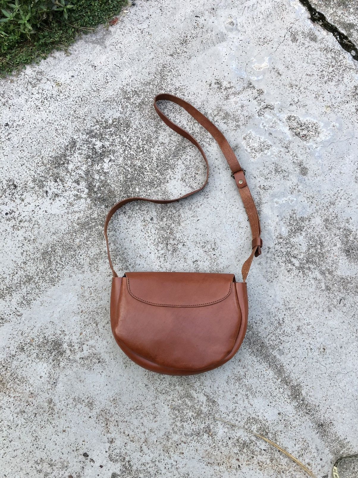 Genuine Leather STITCH LEATHER CROSSBODY BAG Size ONE SIZE - 4 Thumbnail
