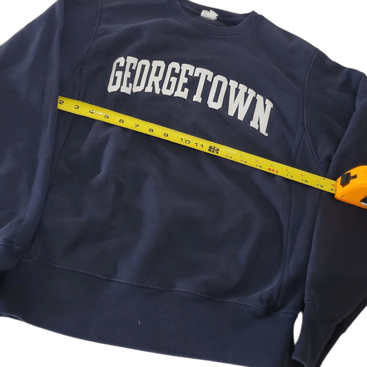 Vintage 90s Georgetown Embroidered Arc Logo Sweatshirt Size US S / EU 44-46 / 1 - 5 Thumbnail