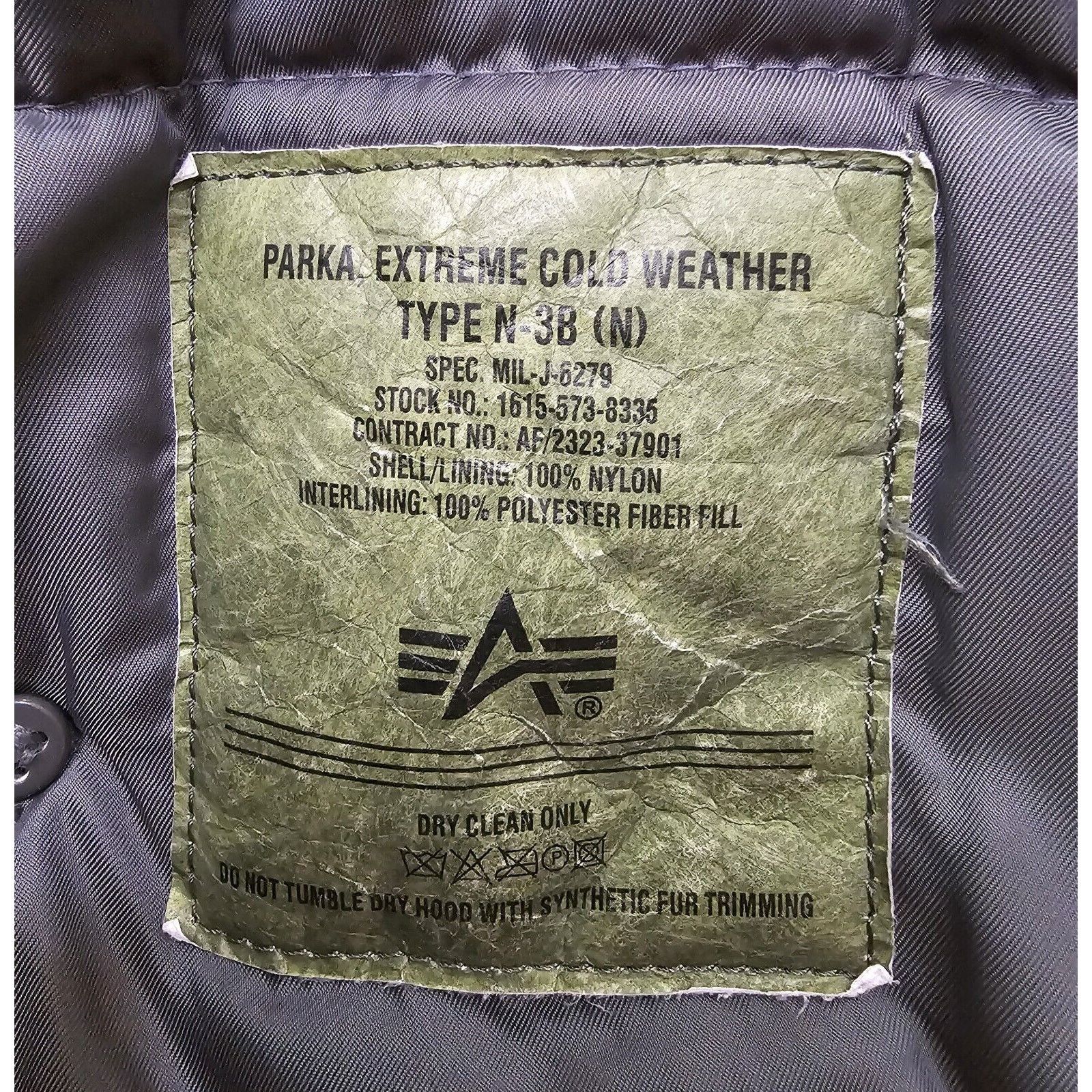 Alpha Industries Alpha Industries Extreme Weather Hooded Jacket N-3B Size US S / EU 44-46 / 1 - 9 Thumbnail