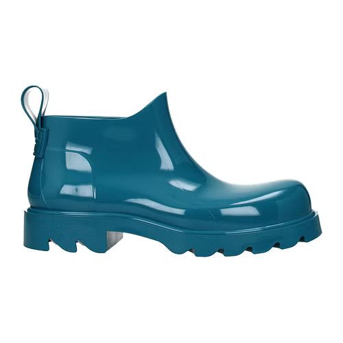 image of Bottega Veneta Ob1O1E0324 Ankle Rubber Boots In Heavenly & Blaster in Heavenly/Blaster (Size 9)