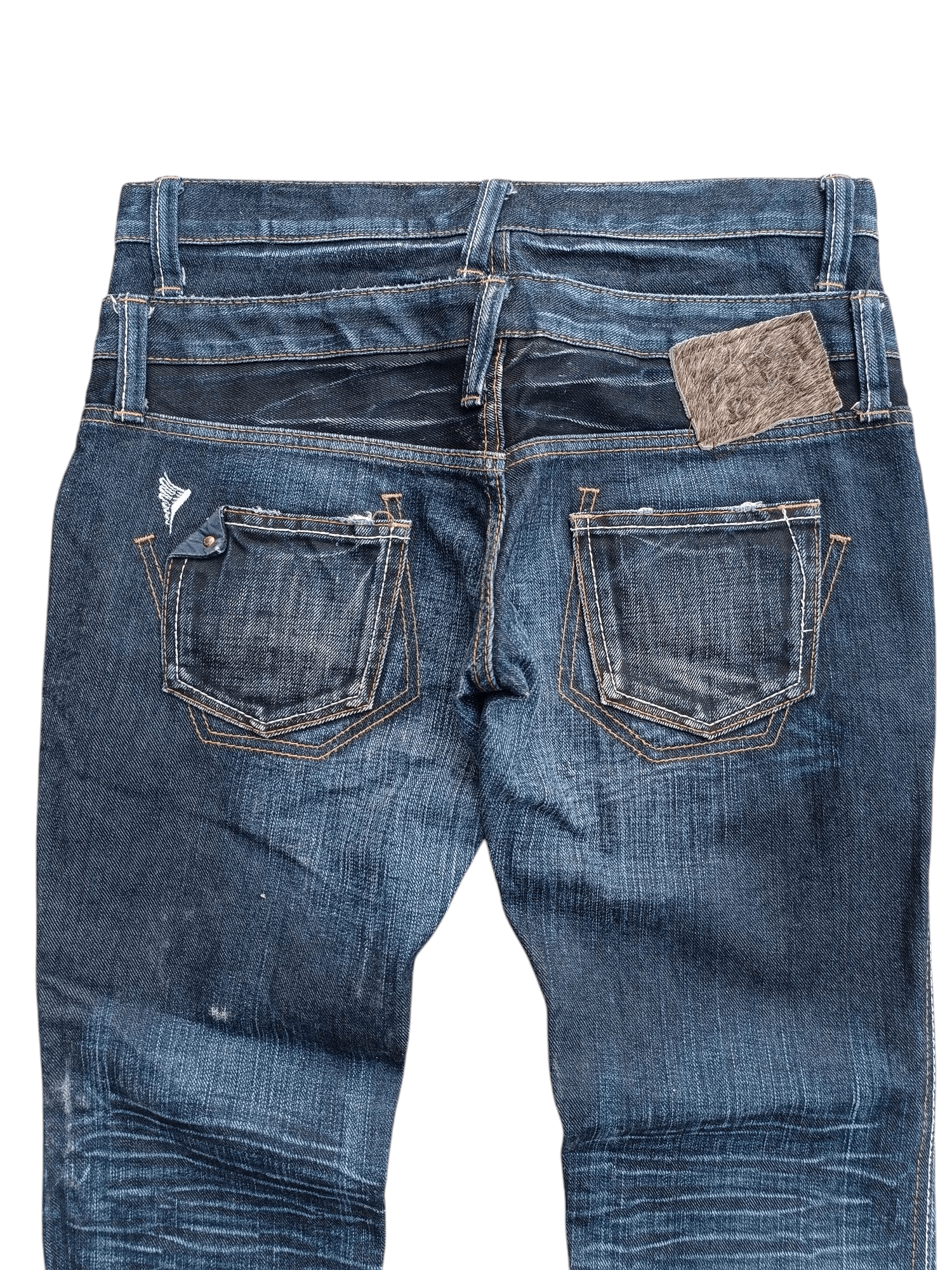 Japanese Brand Antgauge SP Platinium Double Waisted Denim E236 Size US 31 - 8 Thumbnail