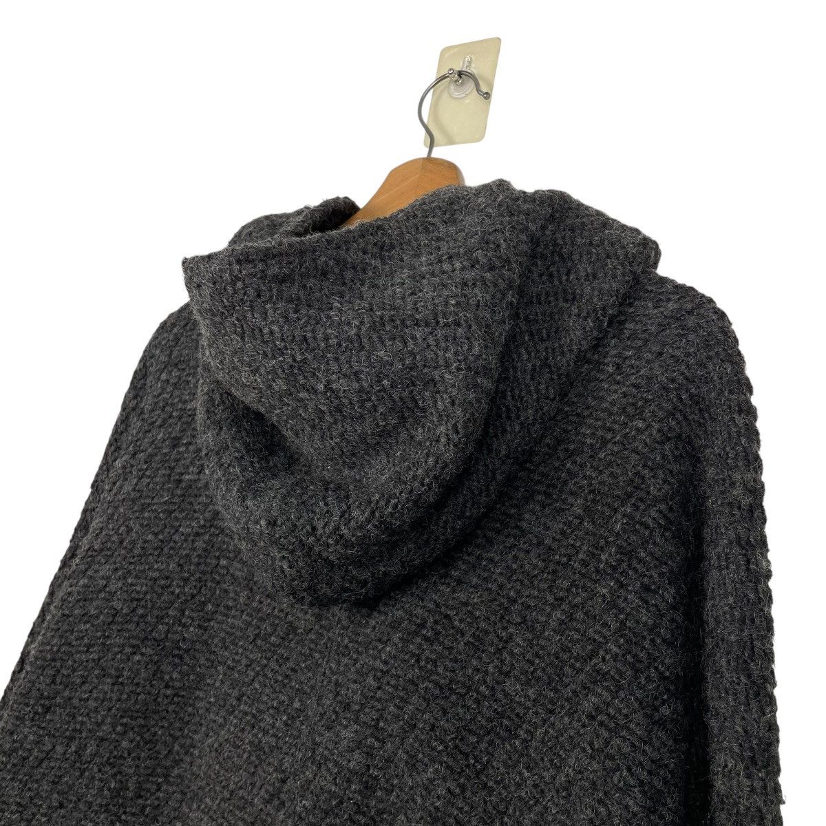 Zucca Zucca Hooded Black Jacket Size US M / EU 48-50 / 2 - 9 Thumbnail