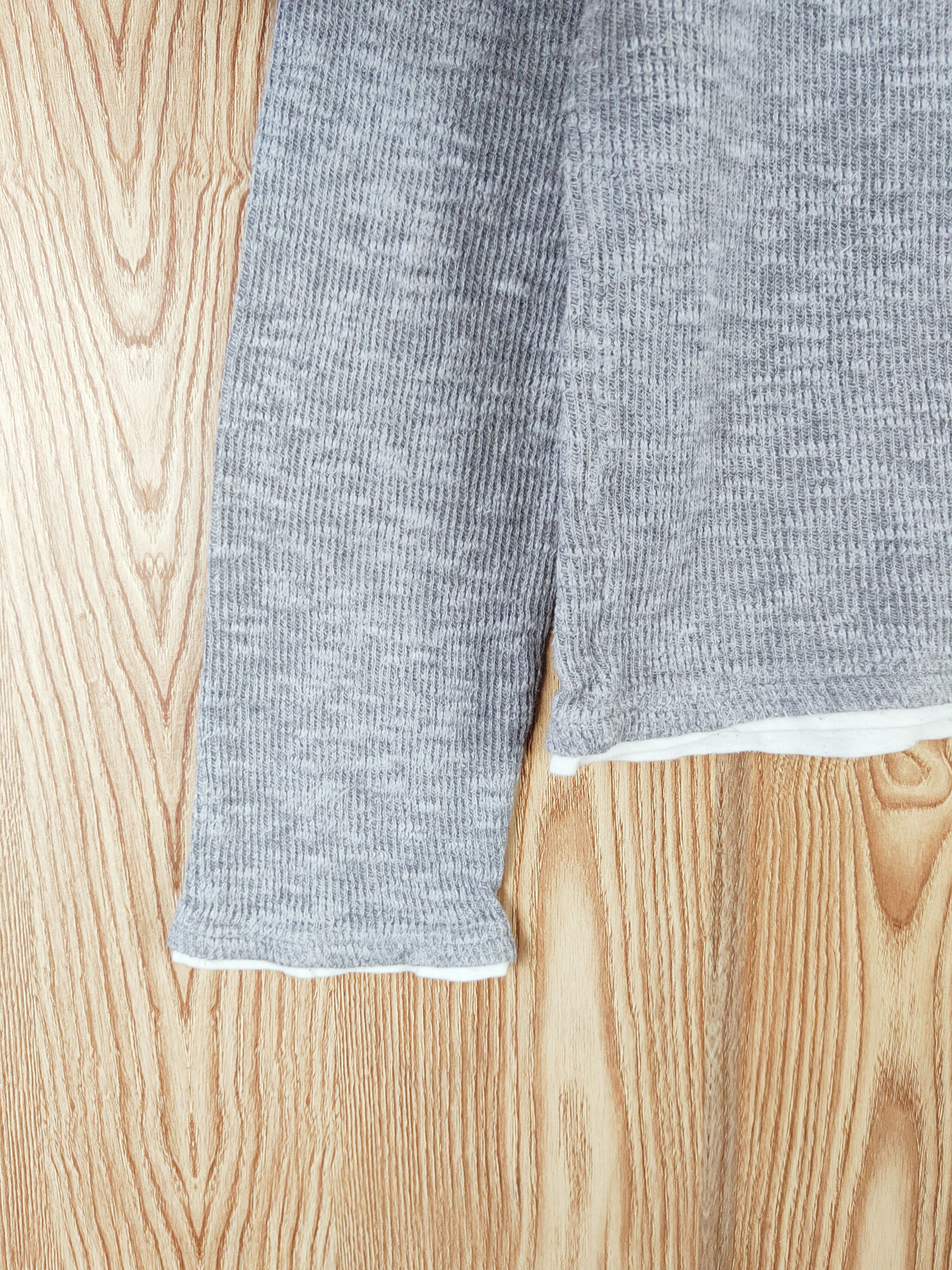 Beams Plus × Homespun Knitwear × Japanese Brand Beams Heart japan Gray knitwear #W874 Size US M / EU 48-50 / 2 - 4 Thumbnail