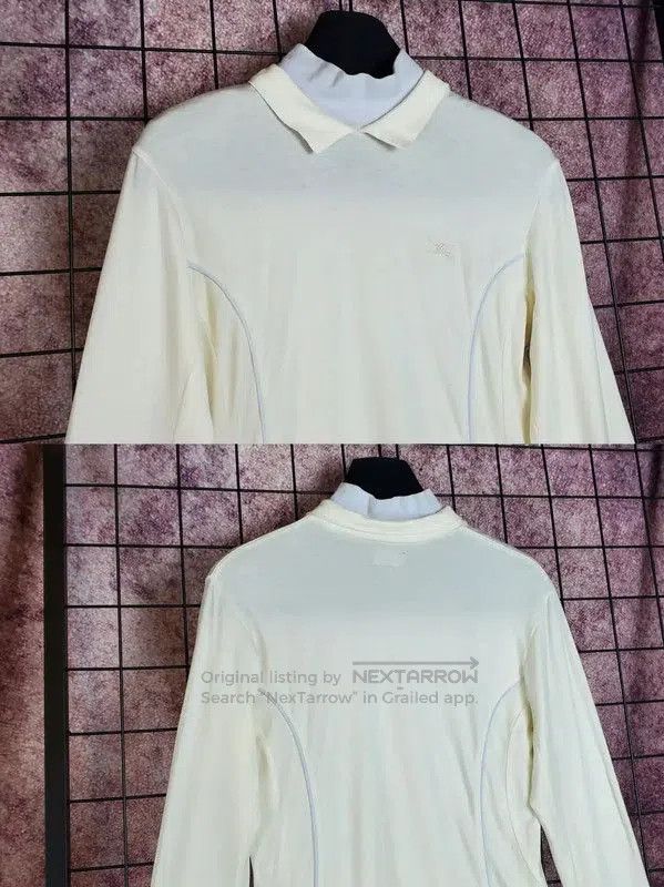 Burberry Burberry Women's Embroidered High-Neck Knit Top. Size M / US 6-8 / IT 42-44 - 3 Thumbnail