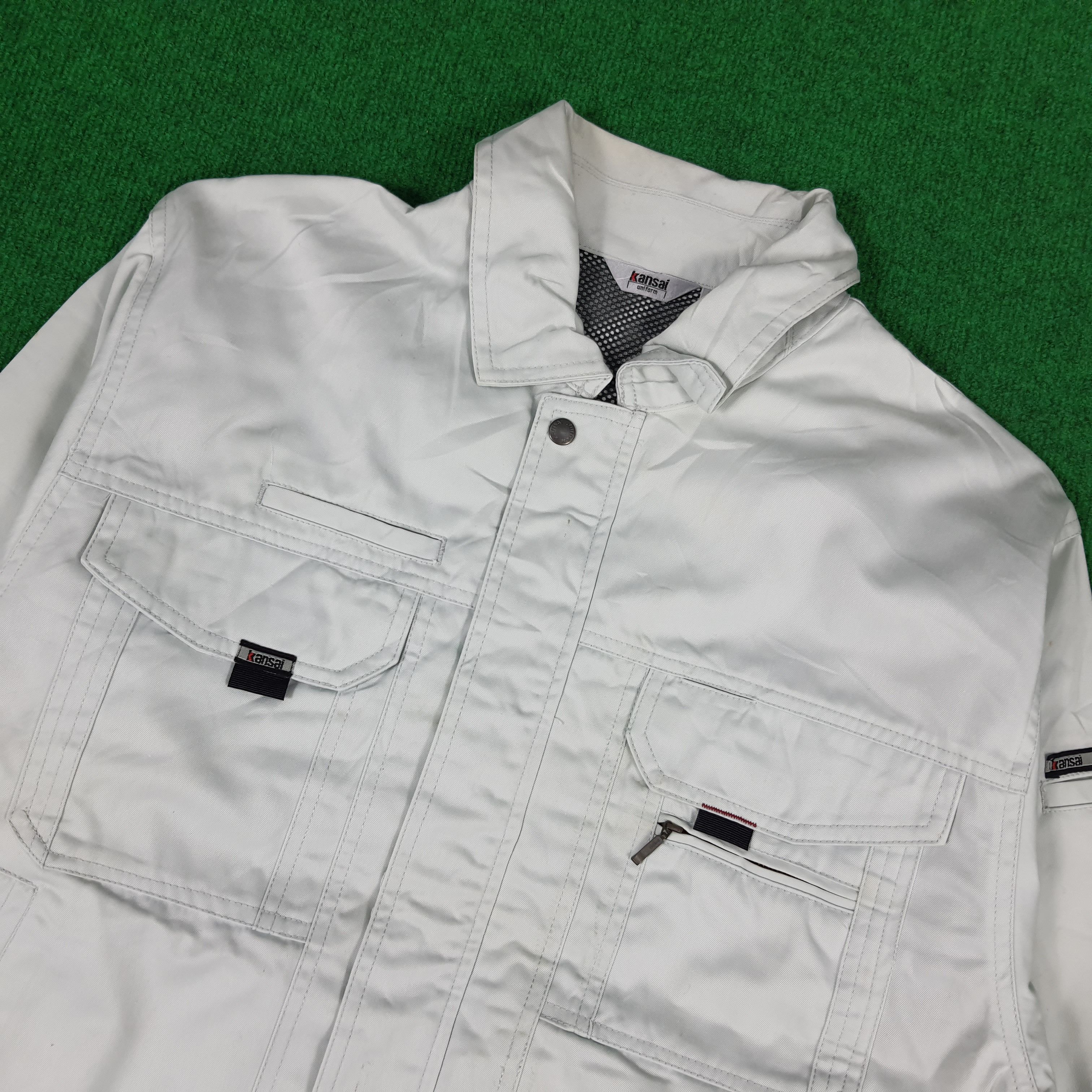 Japanese Brand × Vintage Vintage Custom Number Nine Logo Workwear Jacket Size US M / EU 48-50 / 2 - 4 Thumbnail
