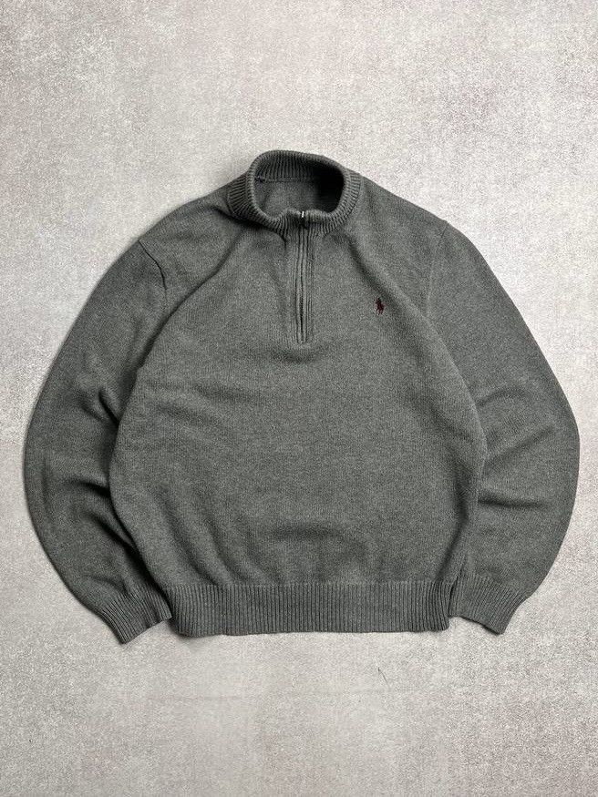 Vintage Polo Ralph Lauren Quarter Zip Sweater M