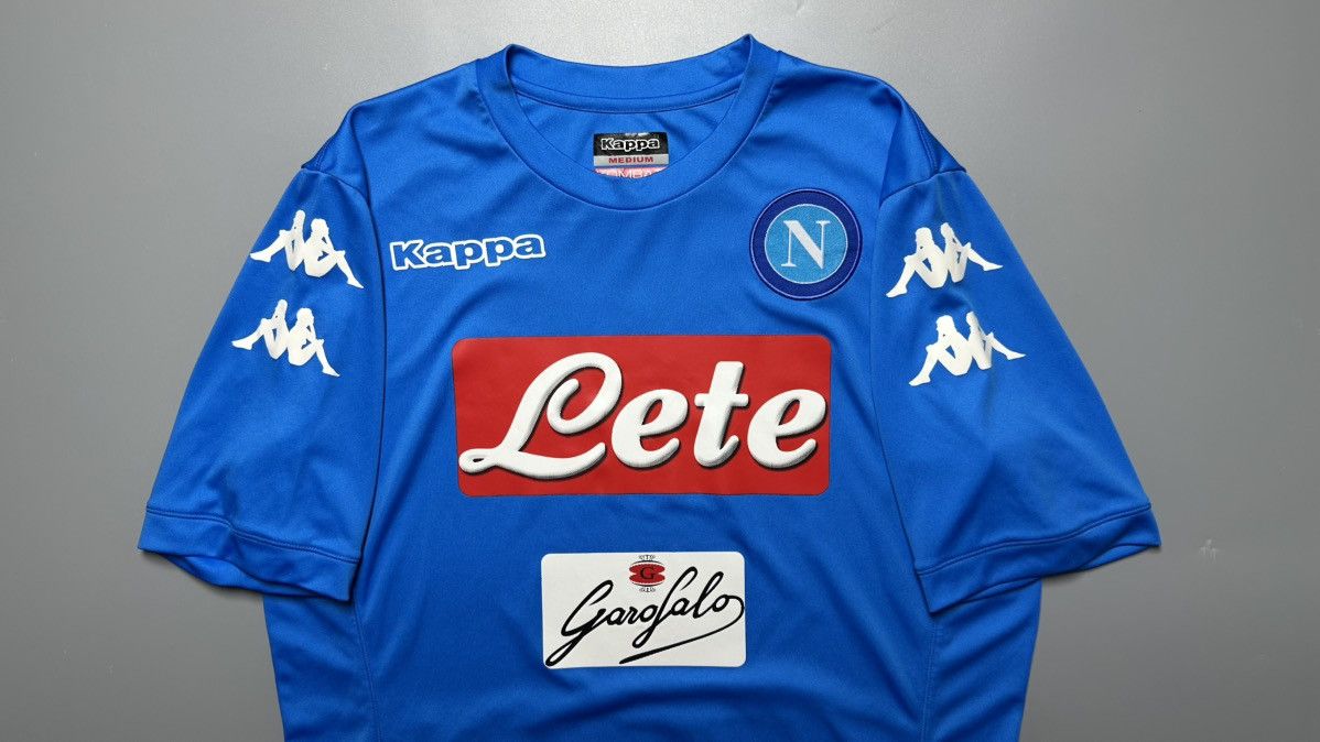 Kappa NAPOLI KAPPA 2016/2017 FOOTBALL HOME JERSEY #17 HAMSIK Size US M / EU 48-50 / 2 - 3 Thumbnail