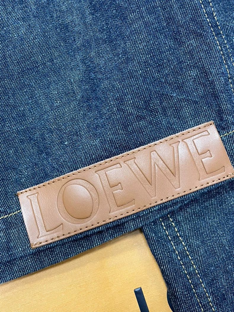 Loewe LOEWE Dark blue denim jacket Size M / US 6-8 / IT 42-44 - 4 Thumbnail
