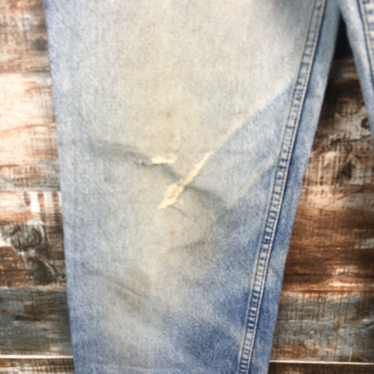 Levi's DL Levis 610 orange tag Distressed Denim Pants #C631 Size US 30 / EU 46 - 9 Thumbnail