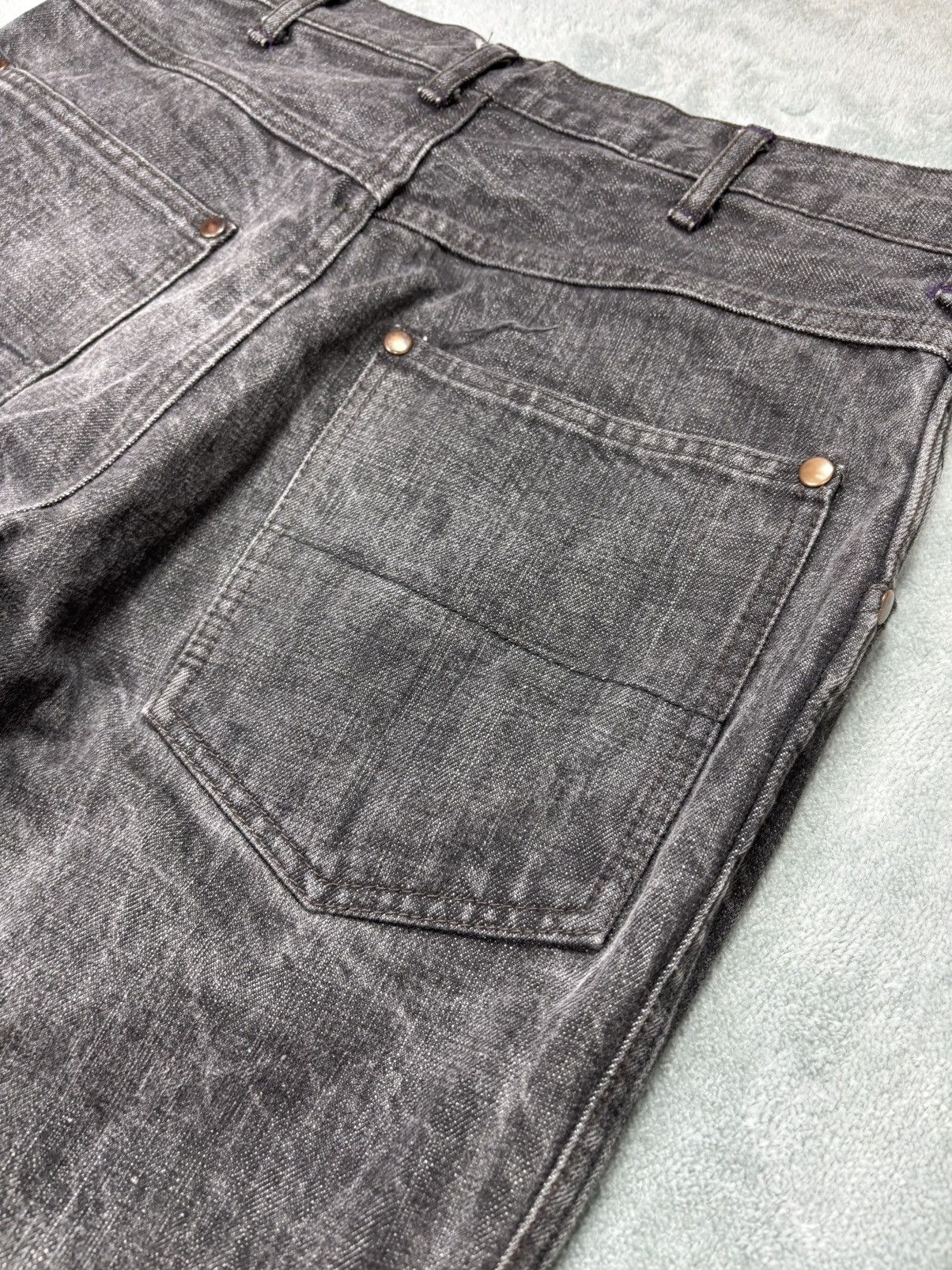 Needles Needles Dice Denim Baggy Pants. S009 Size US 30 / EU 46 - 8 Thumbnail