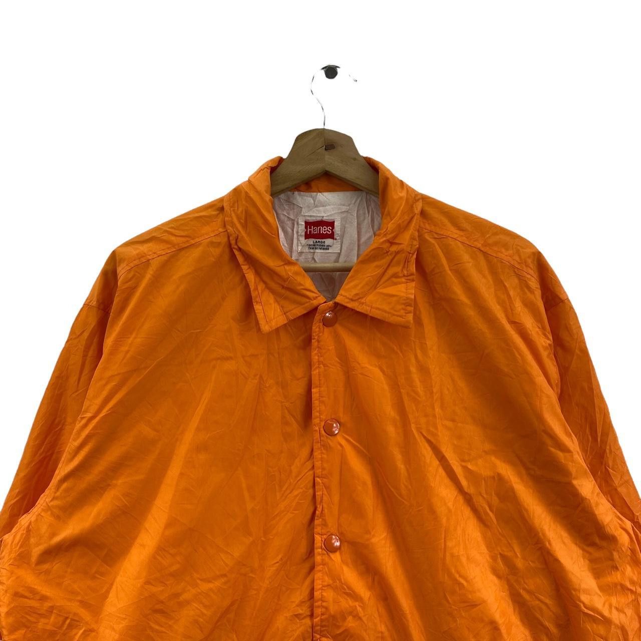 Vintage Vtg 80’ HANES AMERICAN SPIRIT Wear Orange Jacket Size US L / EU 52-54 / 3 - 3 Thumbnail