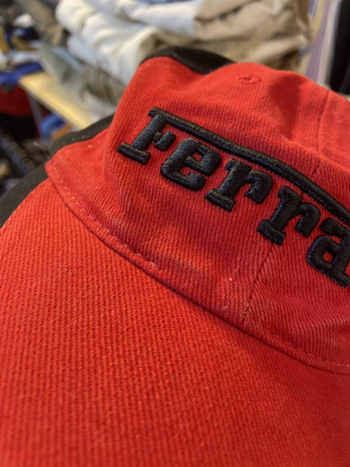 Ferrari Y2K Ferrari Racing Cap Size ONE SIZE - 10 Thumbnail