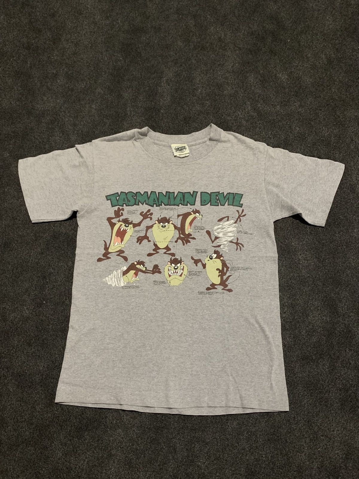 Vintage Vintage 90s Tasmanian Devil Looney Tunes T-Shirt Size US S / EU 44-46 / 1 - 2 Thumbnail