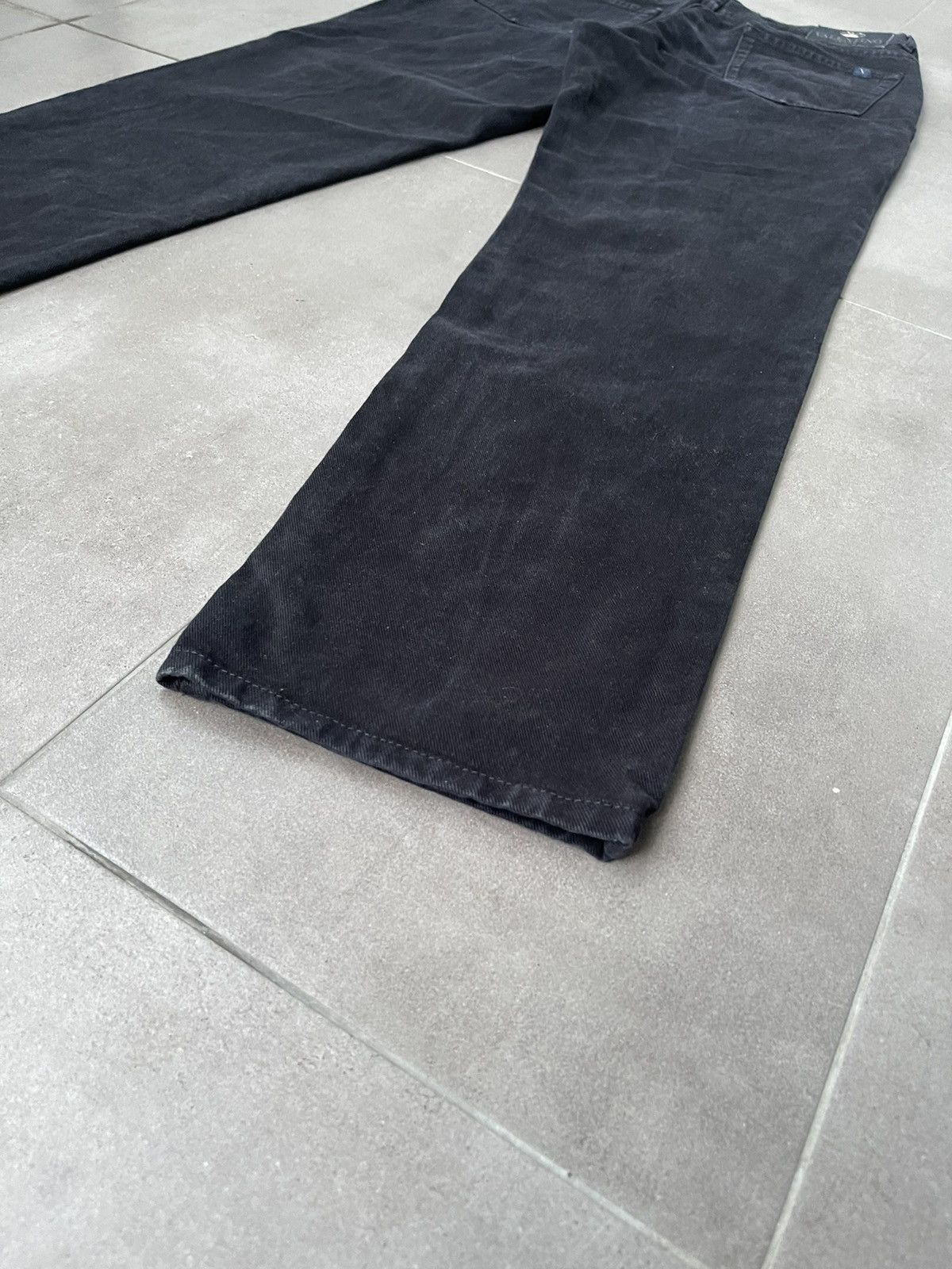 Valentino Valentino Jeans Black Baggy Denim Pants Size US 34 / EU 50 - 12 Thumbnail