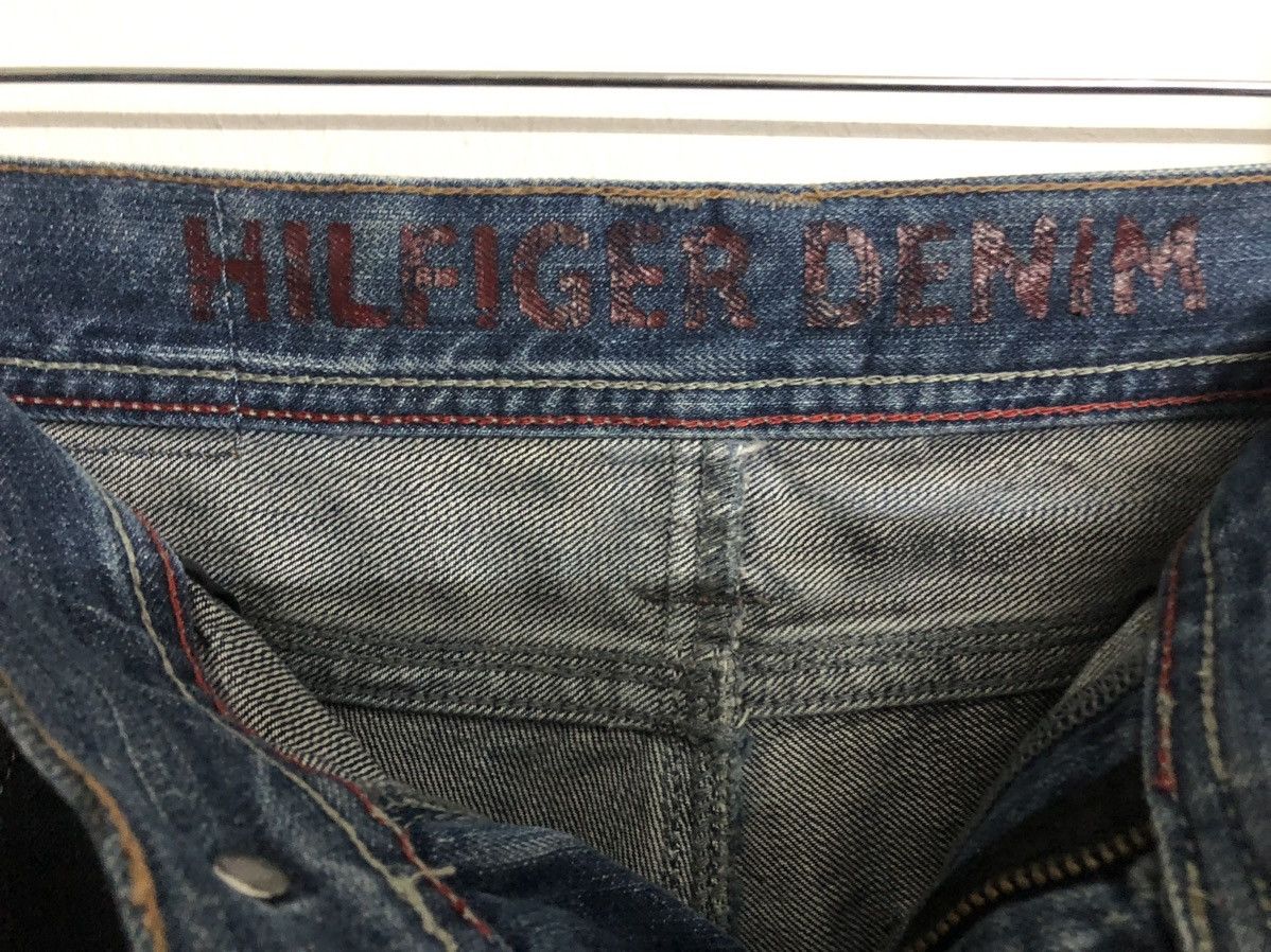 Tommy Hilfiger Hilfiger Denim Super Balck Slim Tepered Jeans Size US 34 / EU 50 - 6 Thumbnail
