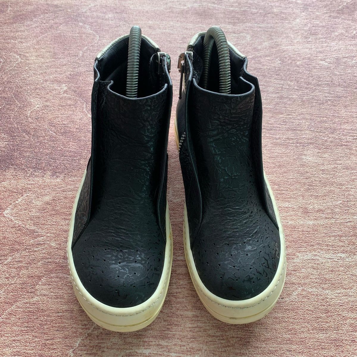 Rick Owens Rick Owens SS17 Island dunk Black/Milk sz 35 Size US 5 / IT 35 - 4 Thumbnail
