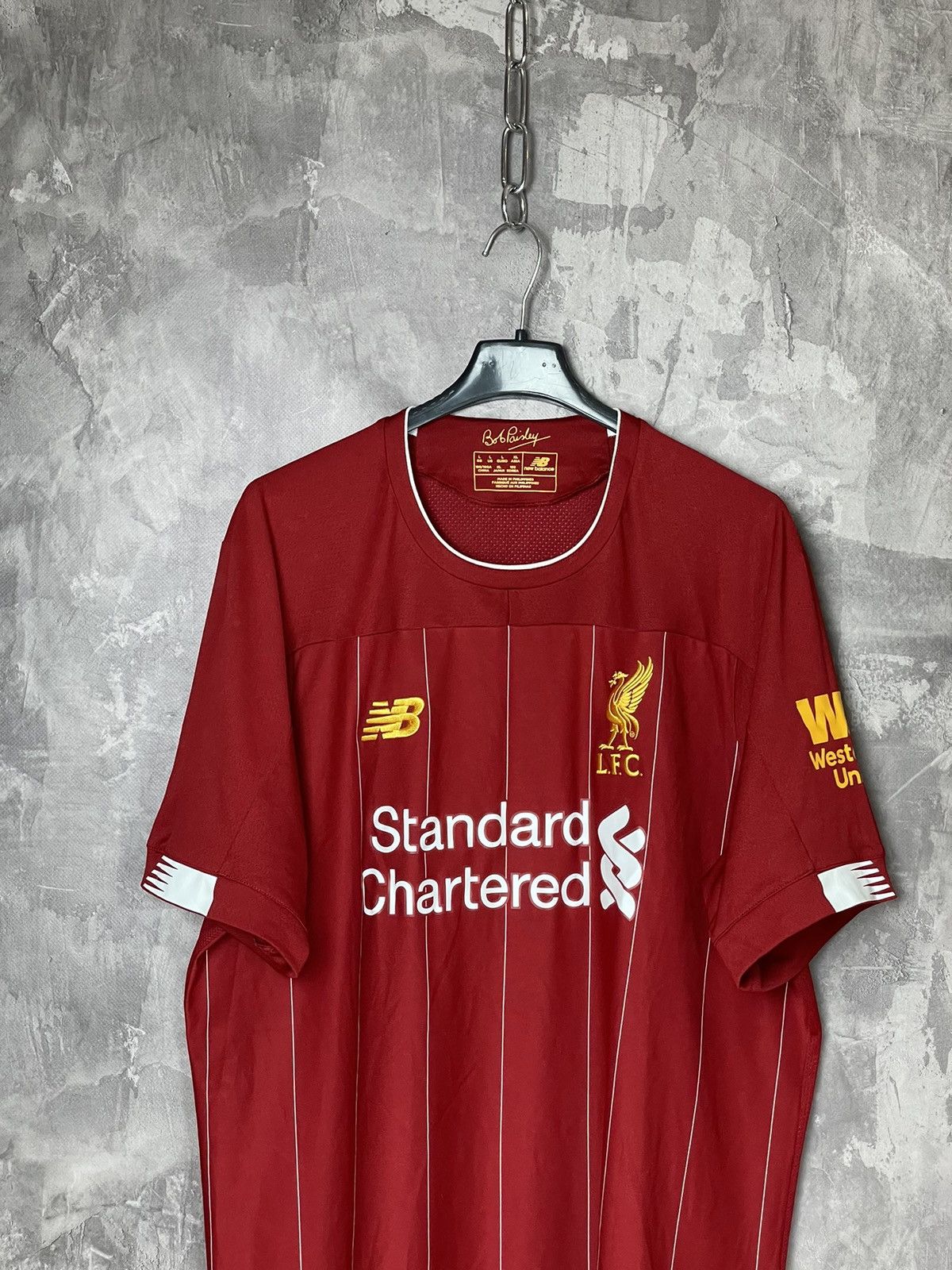 New Balance ⚽️Vintage New Balance Liverpool t shirt Standard Chartered Size US XL / EU 56 / 4 - 2 Thumbnail