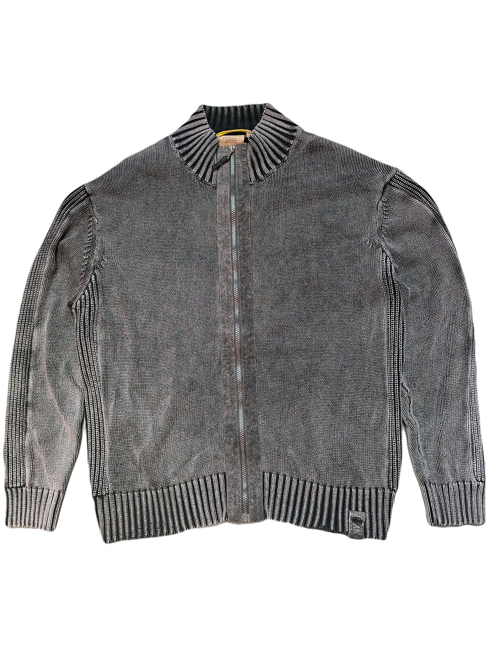 Seditionaries × Vintage Camel active Vintage black Striped Knitwear Sweater Size US XL / EU 56 / 4 - 1 Thumbnail