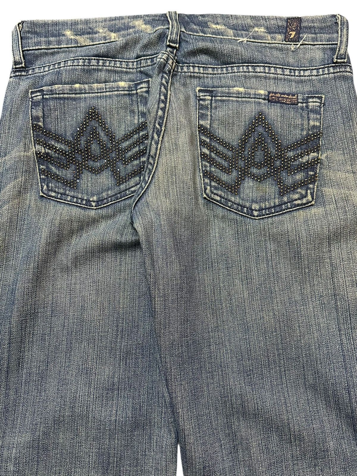 Japanese Brand Vintage Japanese Brand Blue Faded Wash Style Flare Jeans Size US 29 - 6 Thumbnail